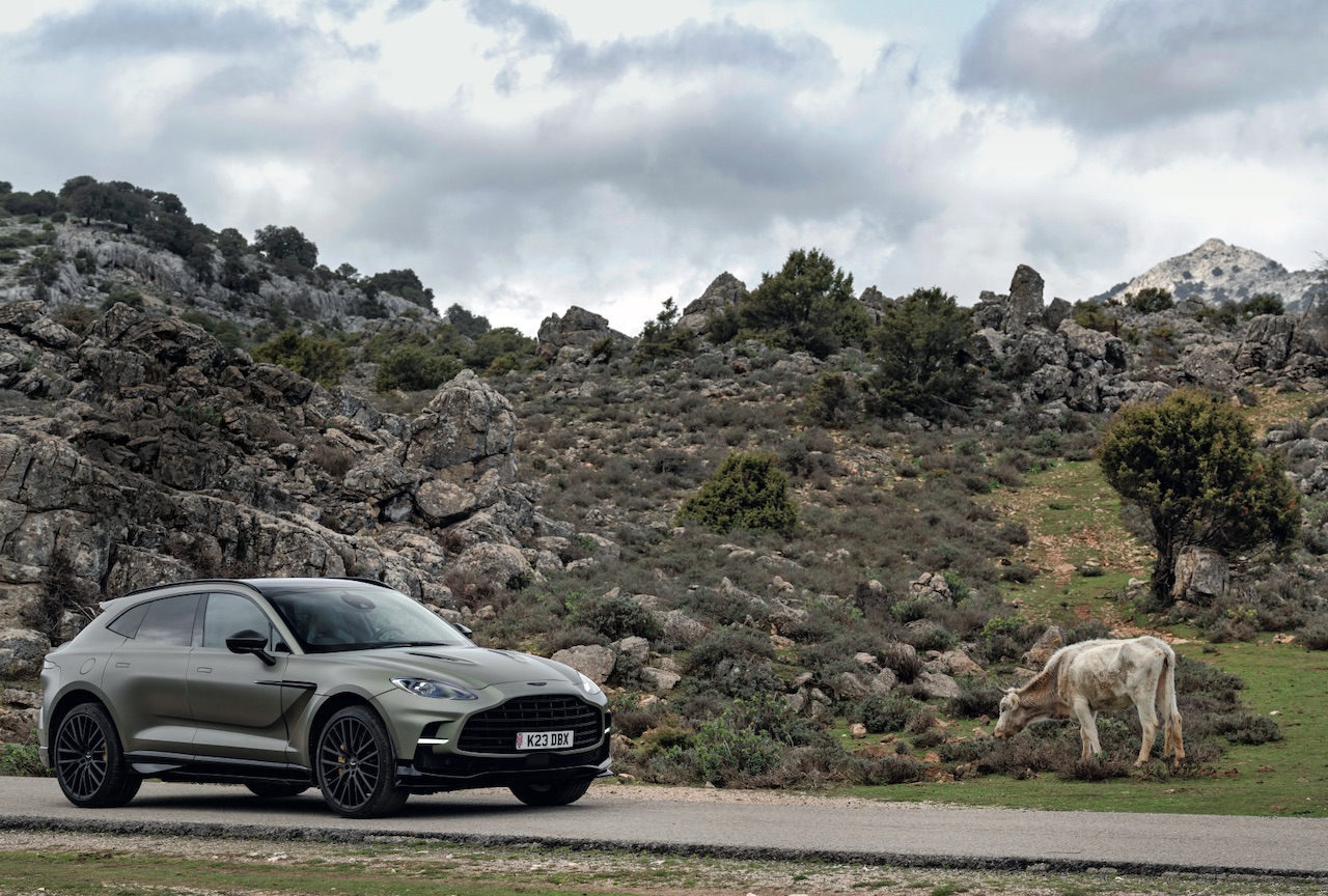 Exploring rustic Sardinia in the new Aston Martin SUV The new Aston Martin DBX707 SUV