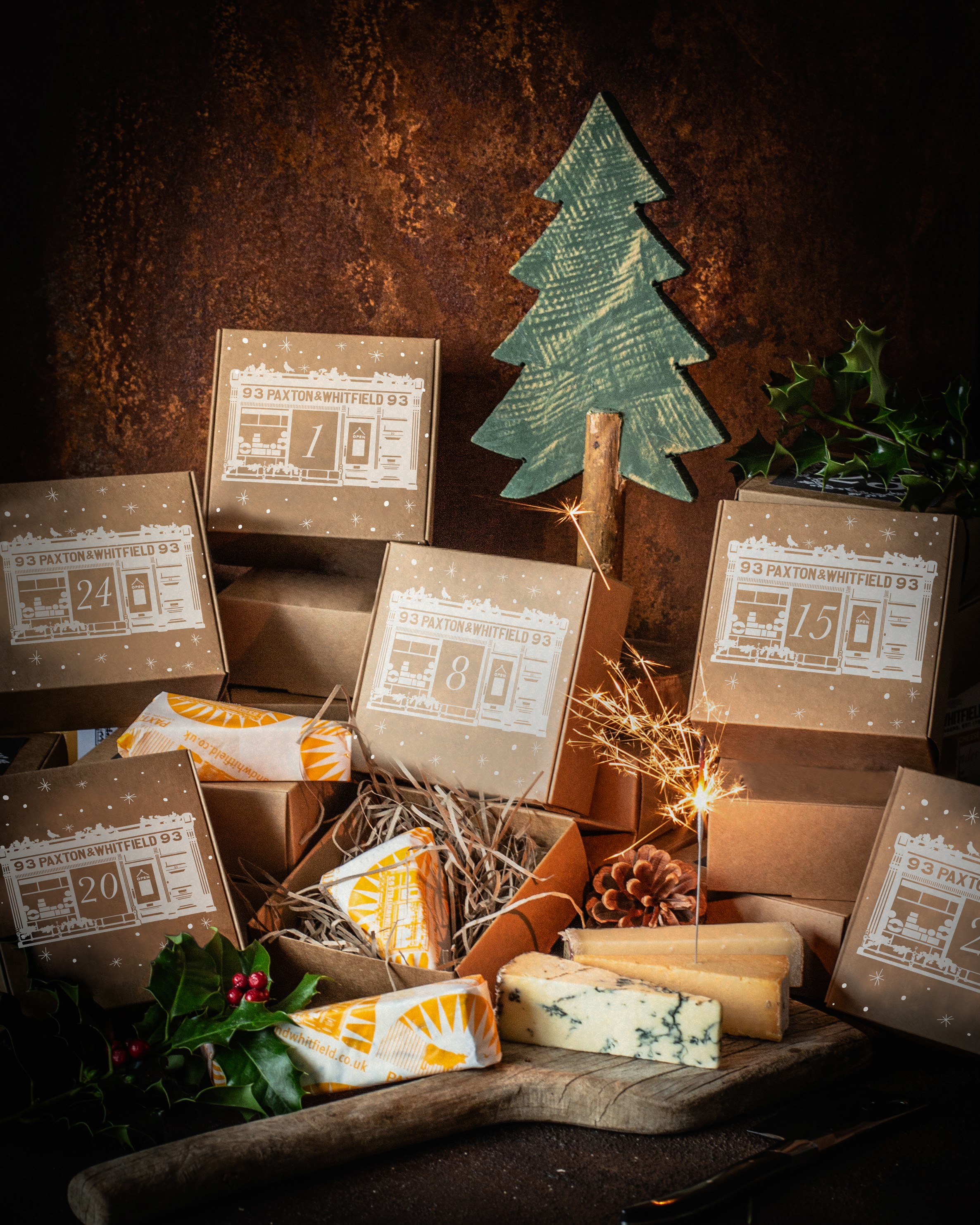Paxton & Whitfield's cheese Advent calendar