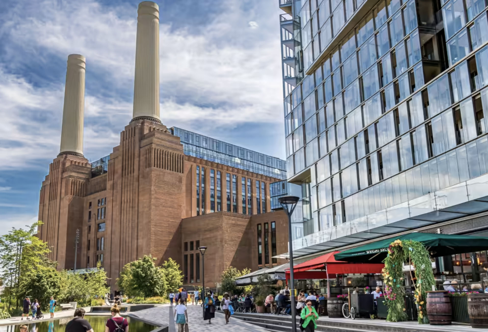 Restaurants at Battersea Power Station
