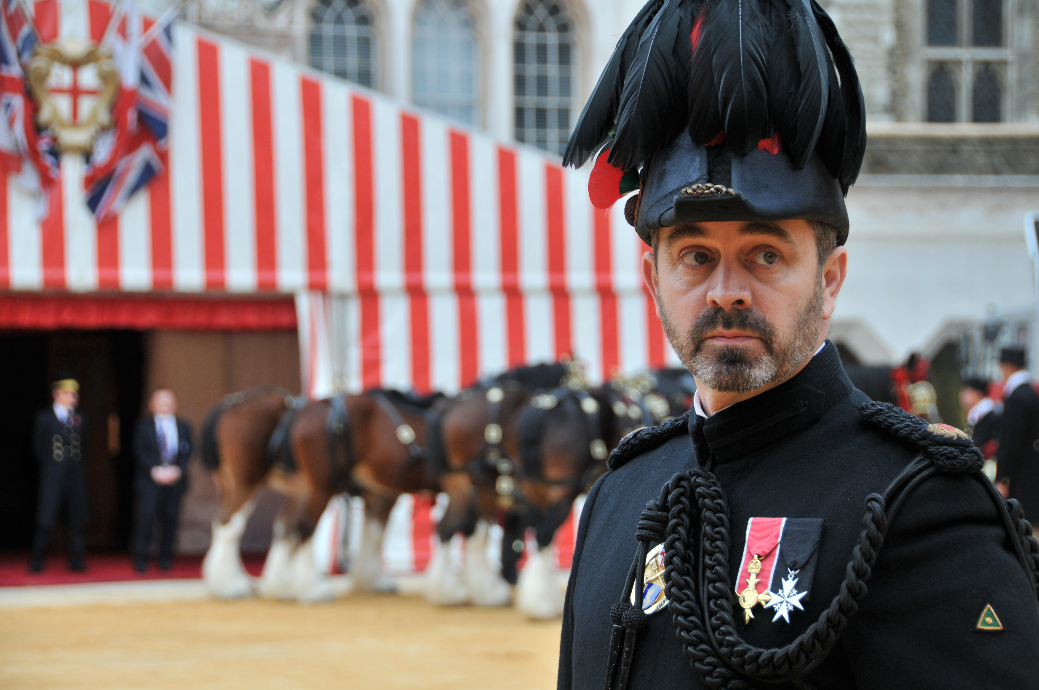 The Lord Mayor's Show's Pageantmaster Dominic Reid, OBE