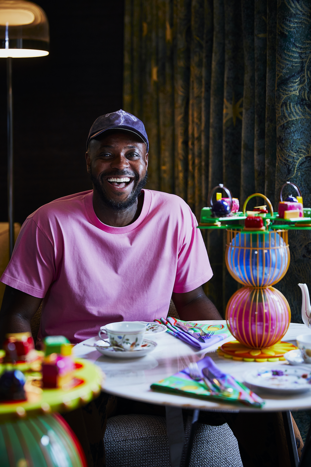 Yinka Ilori at Bulgari Hotel