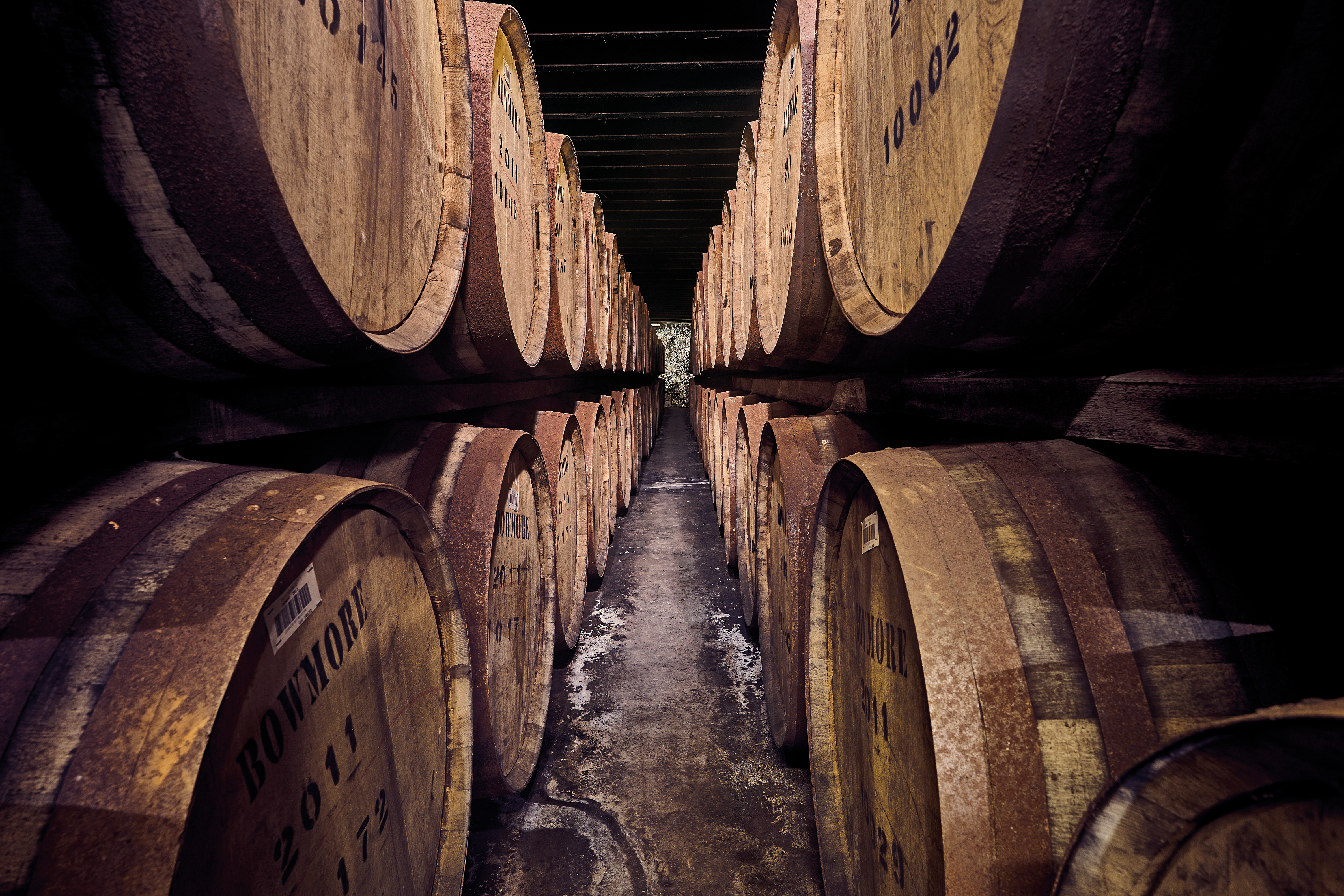 Bowmore's distillery on Islay