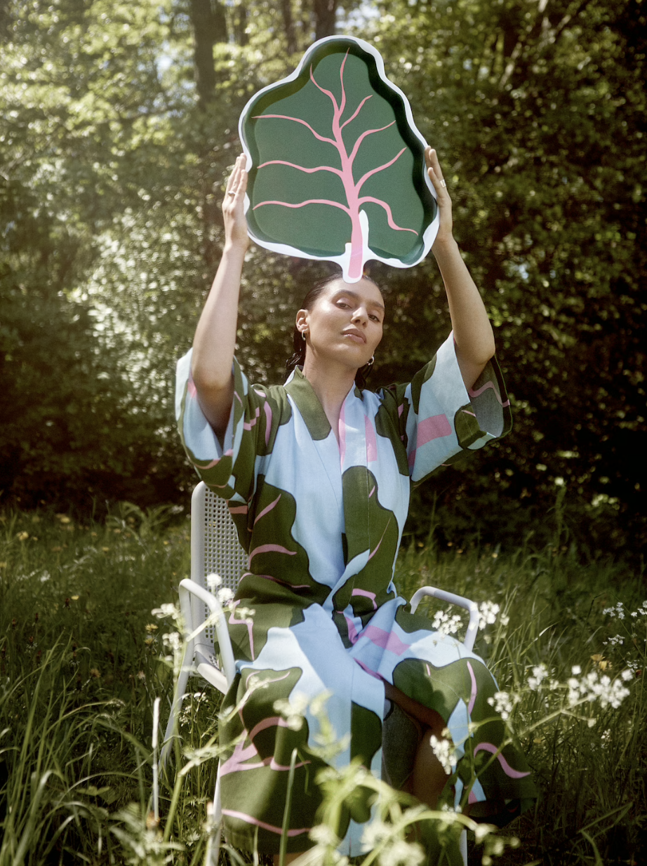 Marimekko x Ikea Robe and Tray