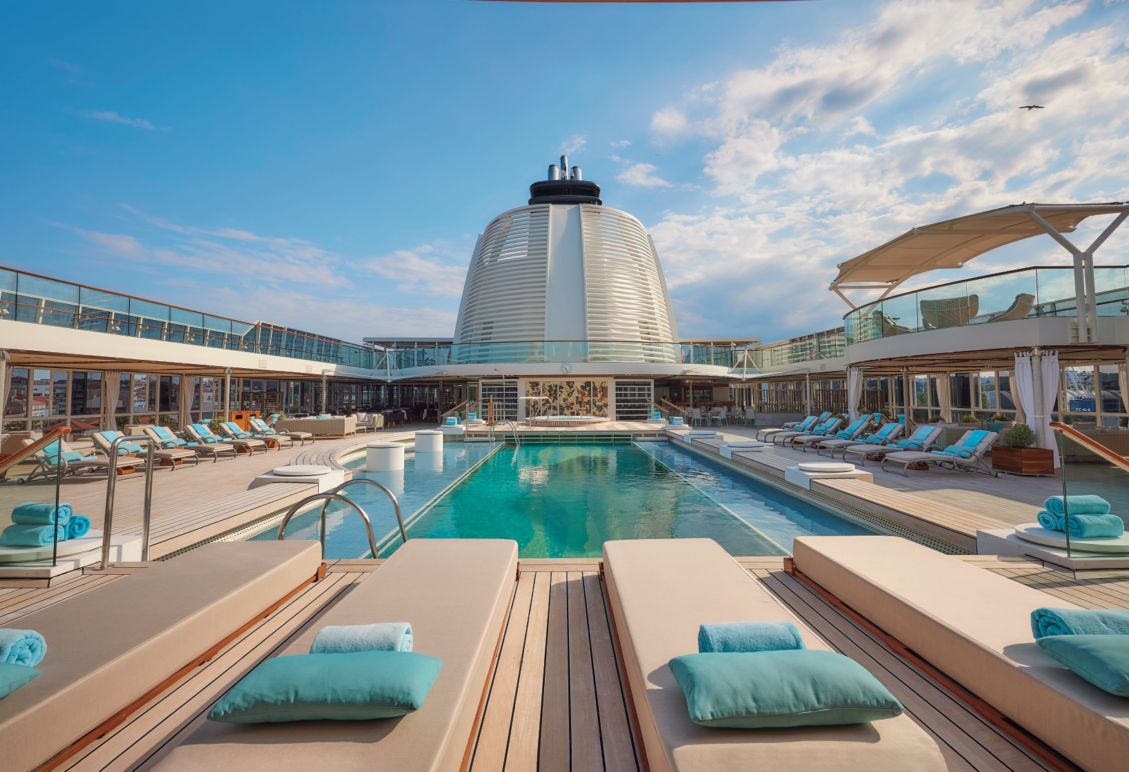 Main pool on board 'The World'