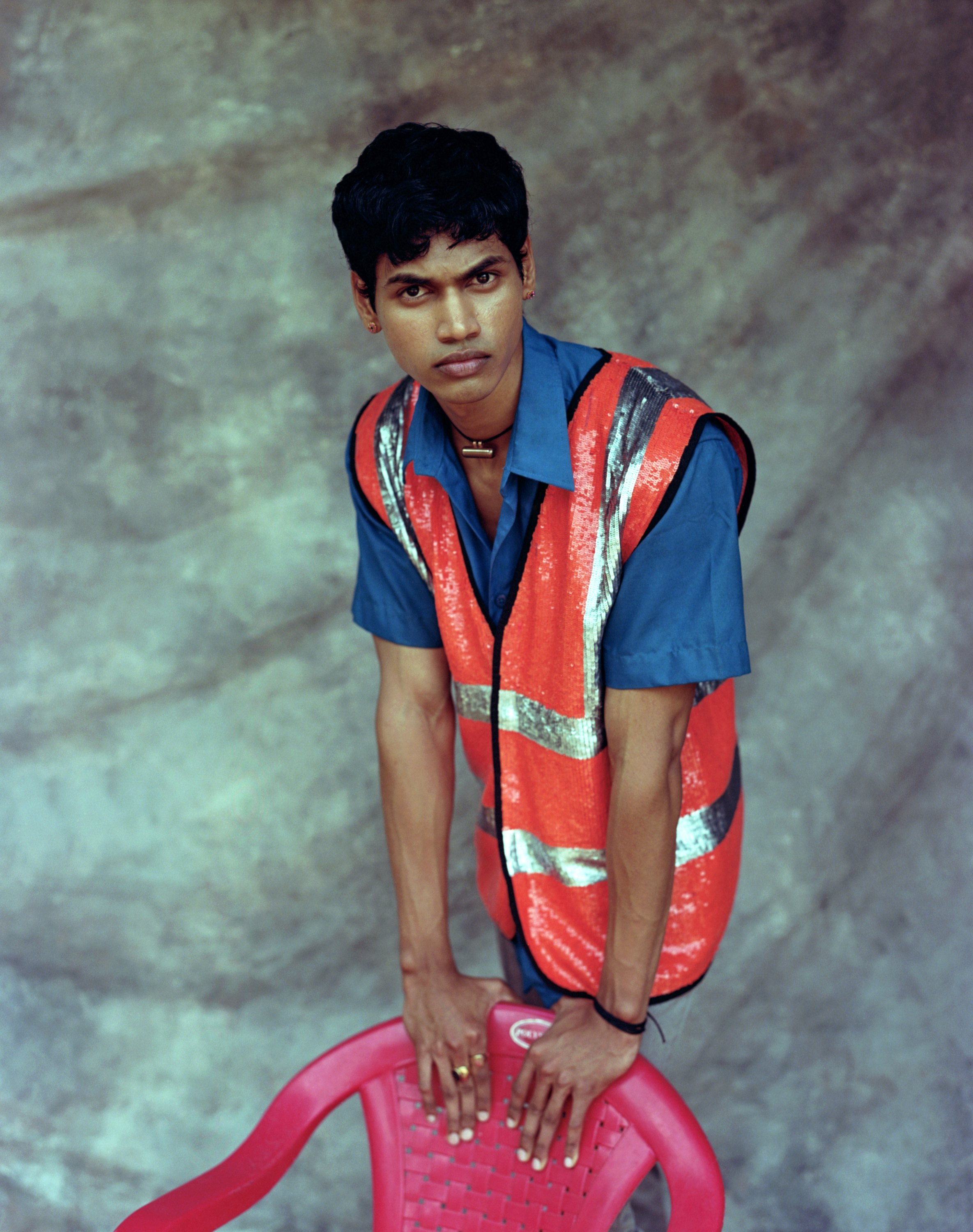 High Vis jacket by Ashish, from AW 2013. Photography by Ashish Shah.