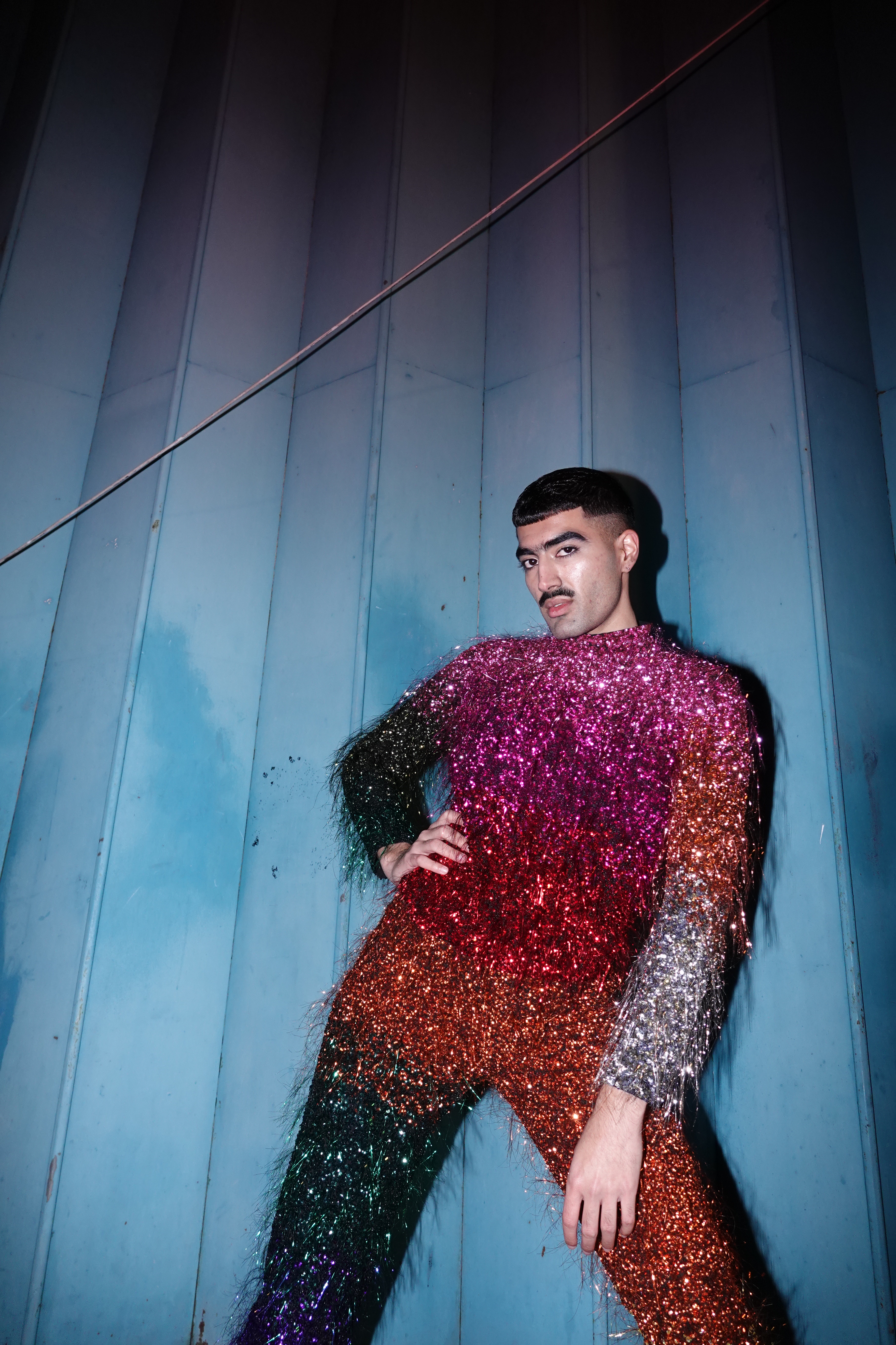 Tinsel jumpsuit by Ashish from the AW 2018 collection
