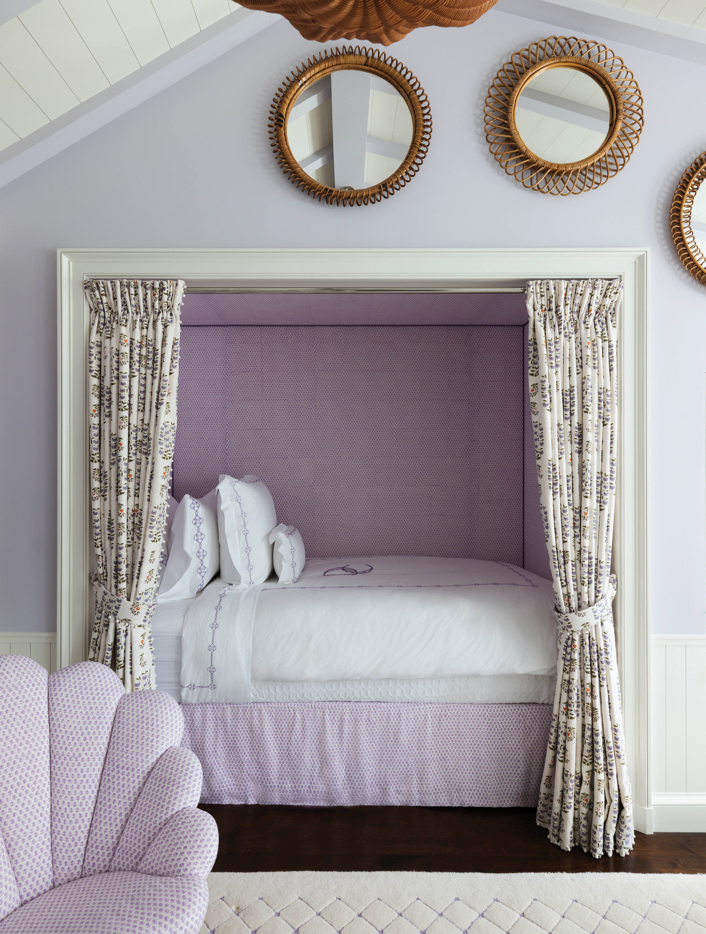 Photography by Paul Raeside Bedroom detail