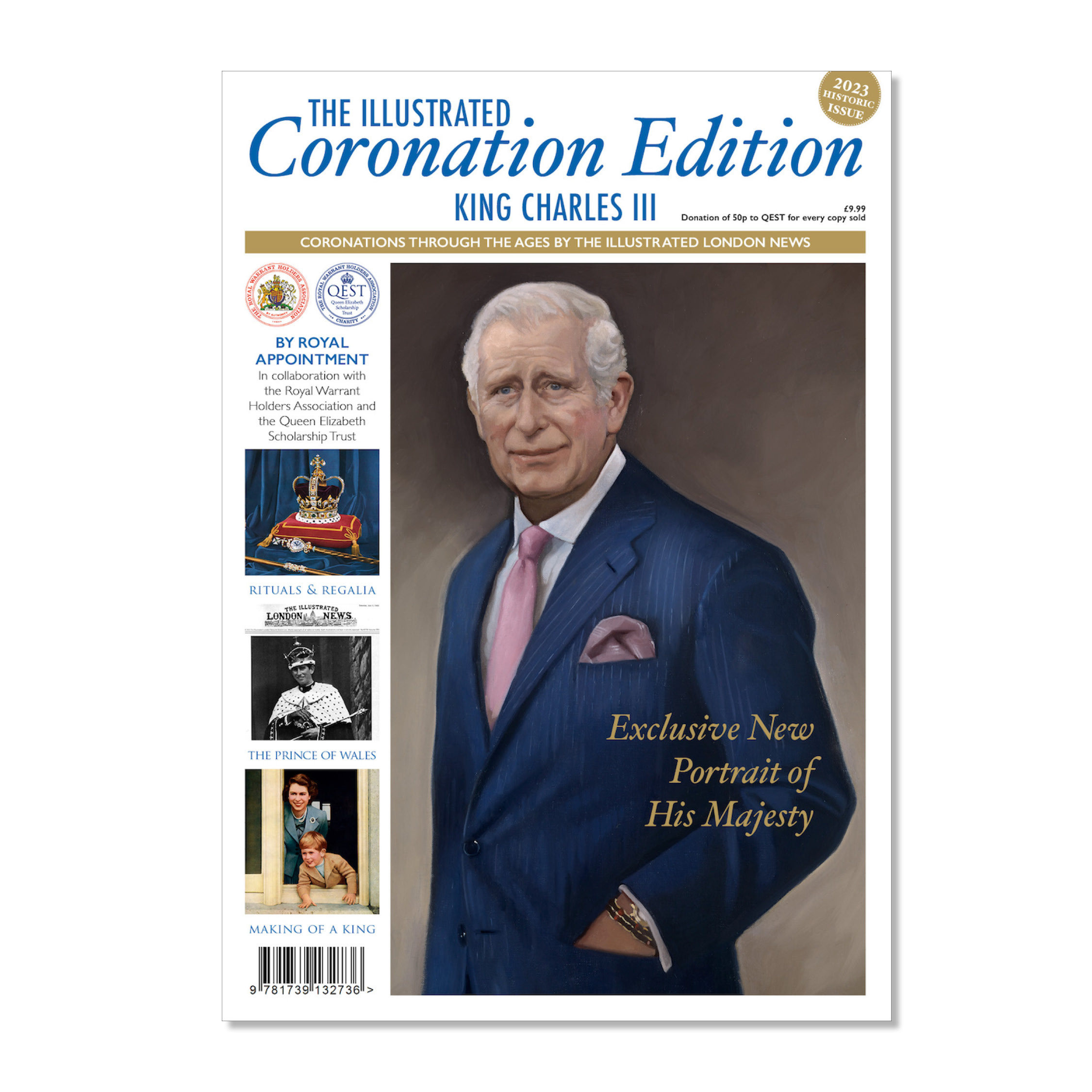 The Illustrated Coronation Edition by ILN featuring the portrait by Alastair Barford
