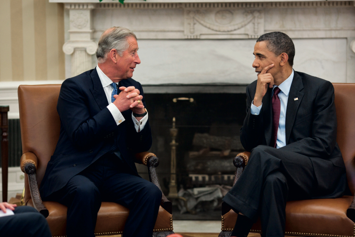 Prince Charles and Barack Obama 2011