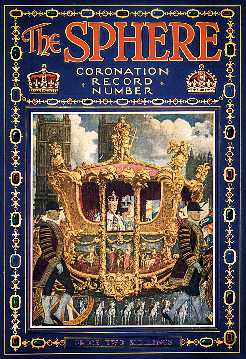 The front cover of The Sphere Coronation Number for King George VI