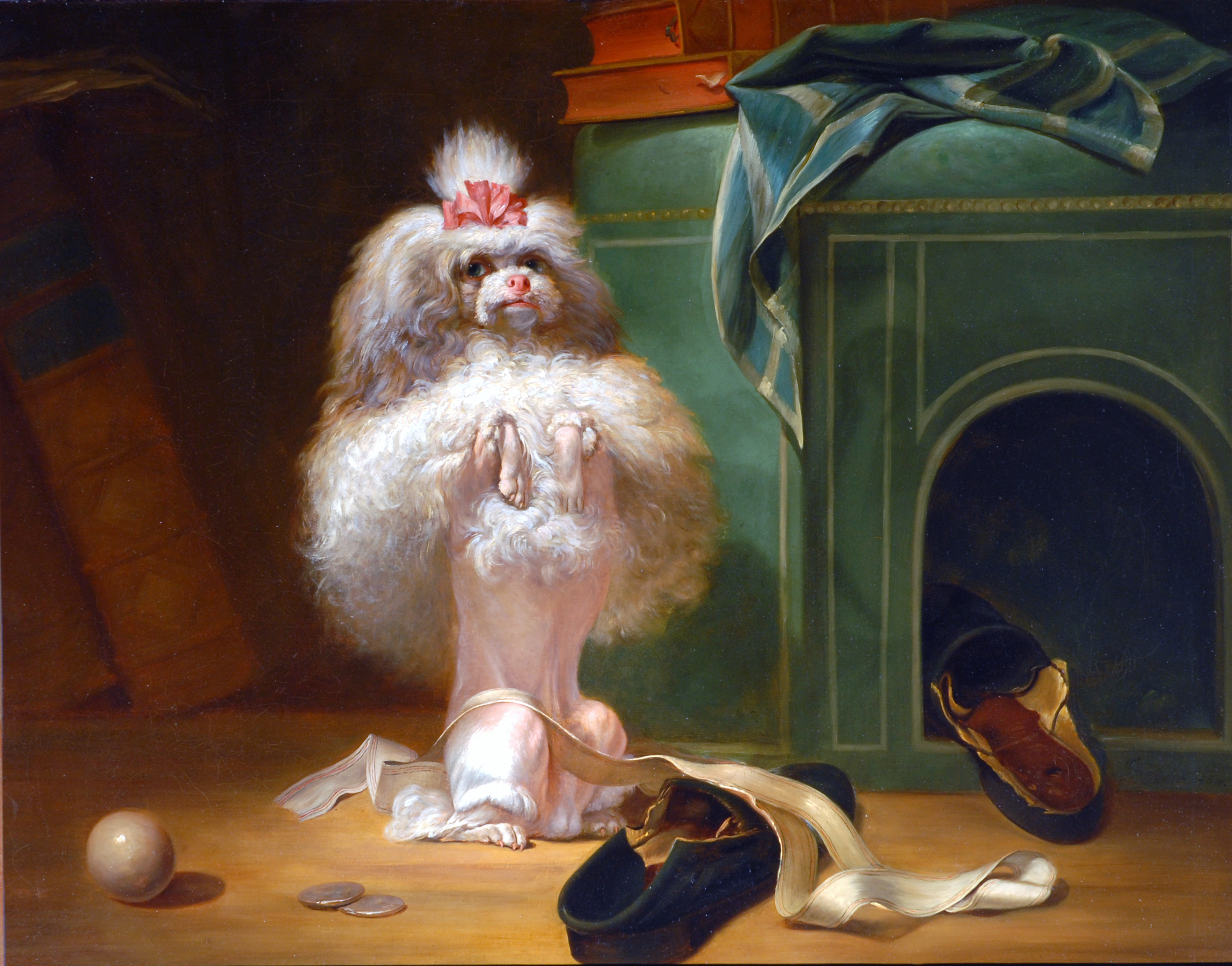 Dog of the Havana Breed, 1768, oil on canvas at the Wallace Collection