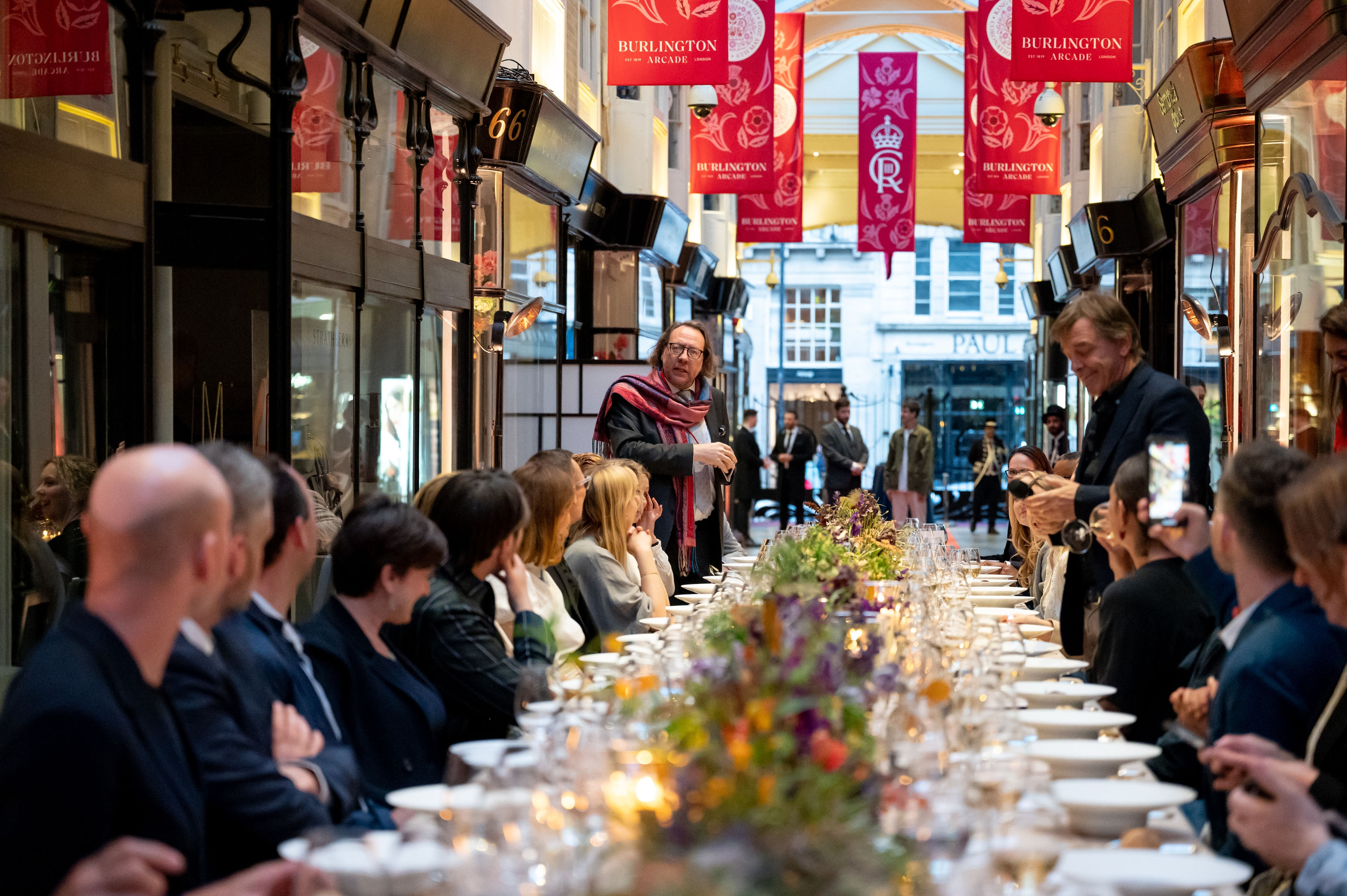 Dinner at The Burlington Arcade Dinner at The Burlington Arcade