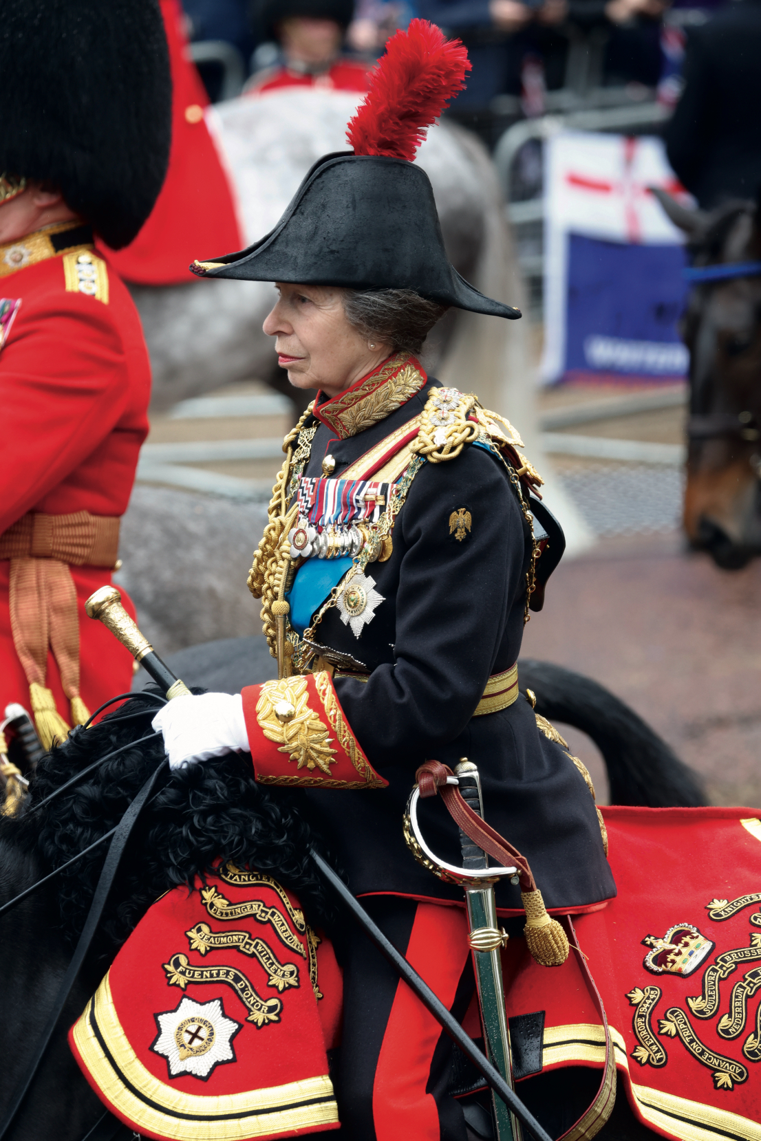 Princess Anne in her role as the Gold Stick