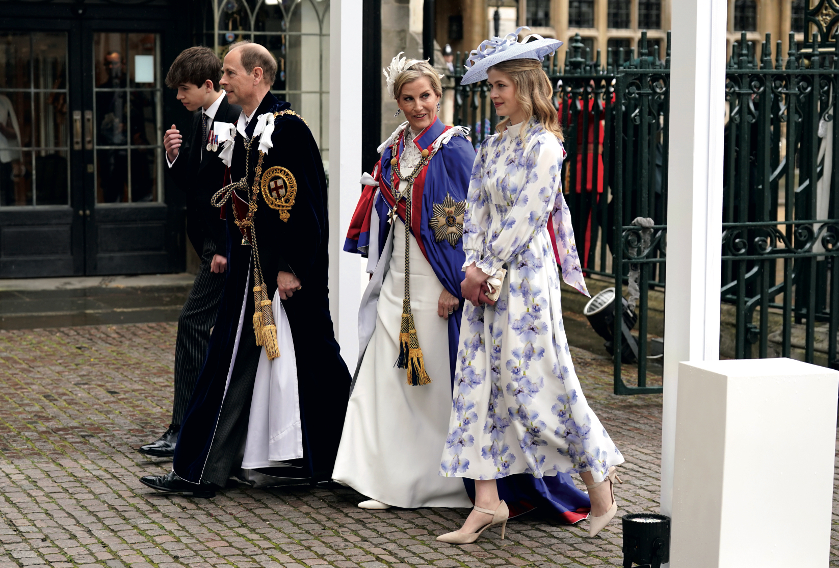 The Earl of Wessex, Duke and Duchess of Edinburgh and Lady Louise Mountbatten-Windsor, Getty Images The Earl of Wessex, Duke and Duchess of Edinburgh and Lady Louise Mountbatten-Windsor
