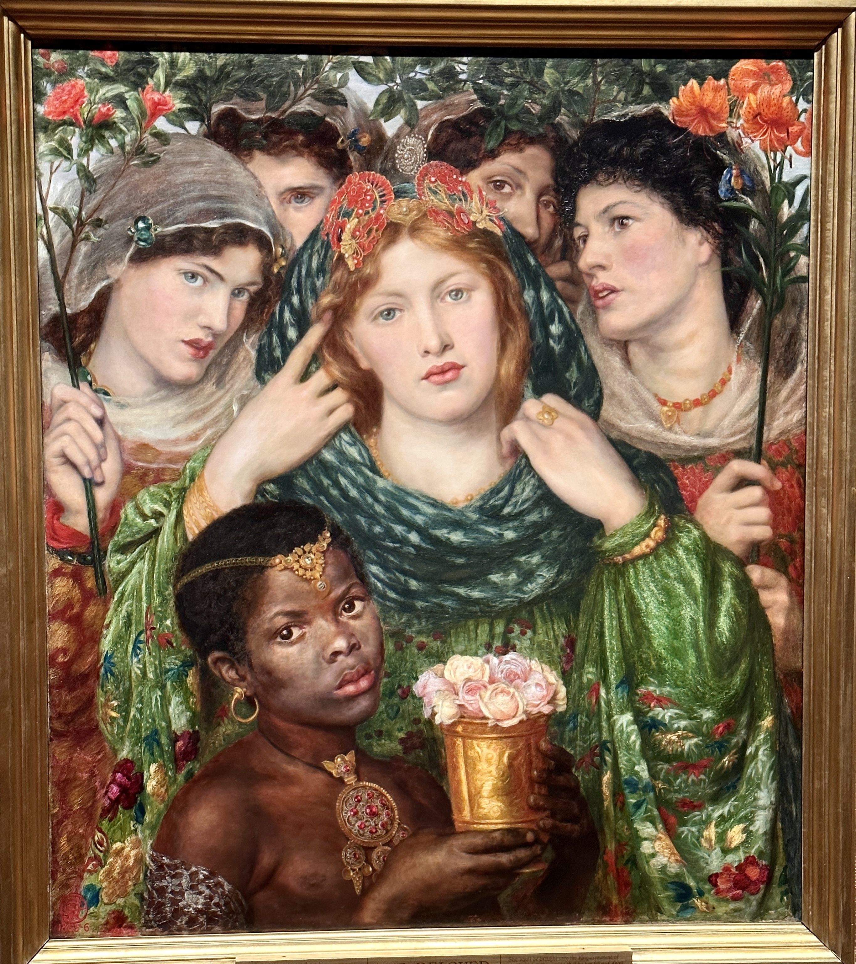 Rossettis Tate The Beloved, Dante Gabriel Rossetti 