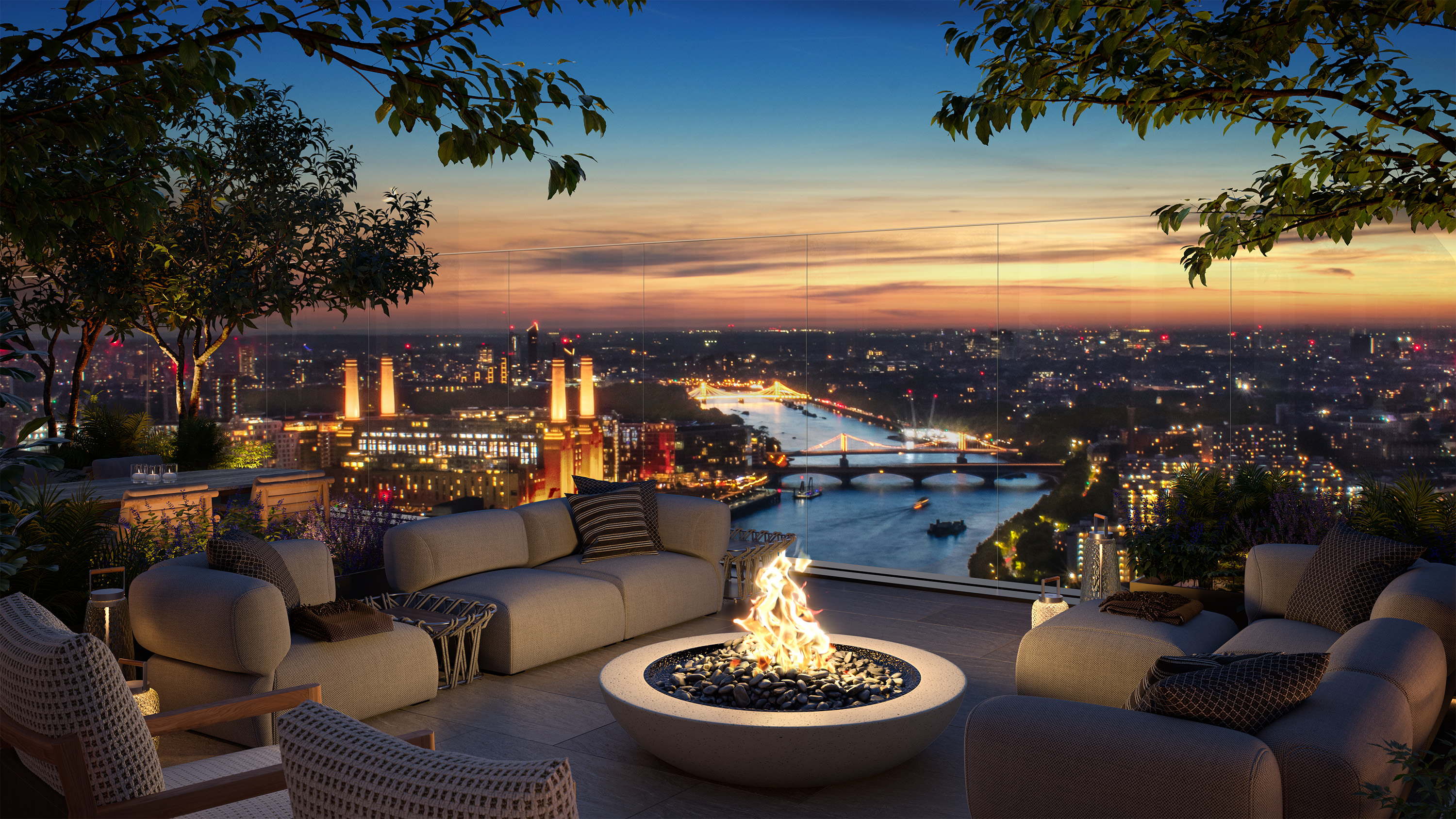 Penthouse at Park Hyatt London Riverside Apartments in London Nine Elms