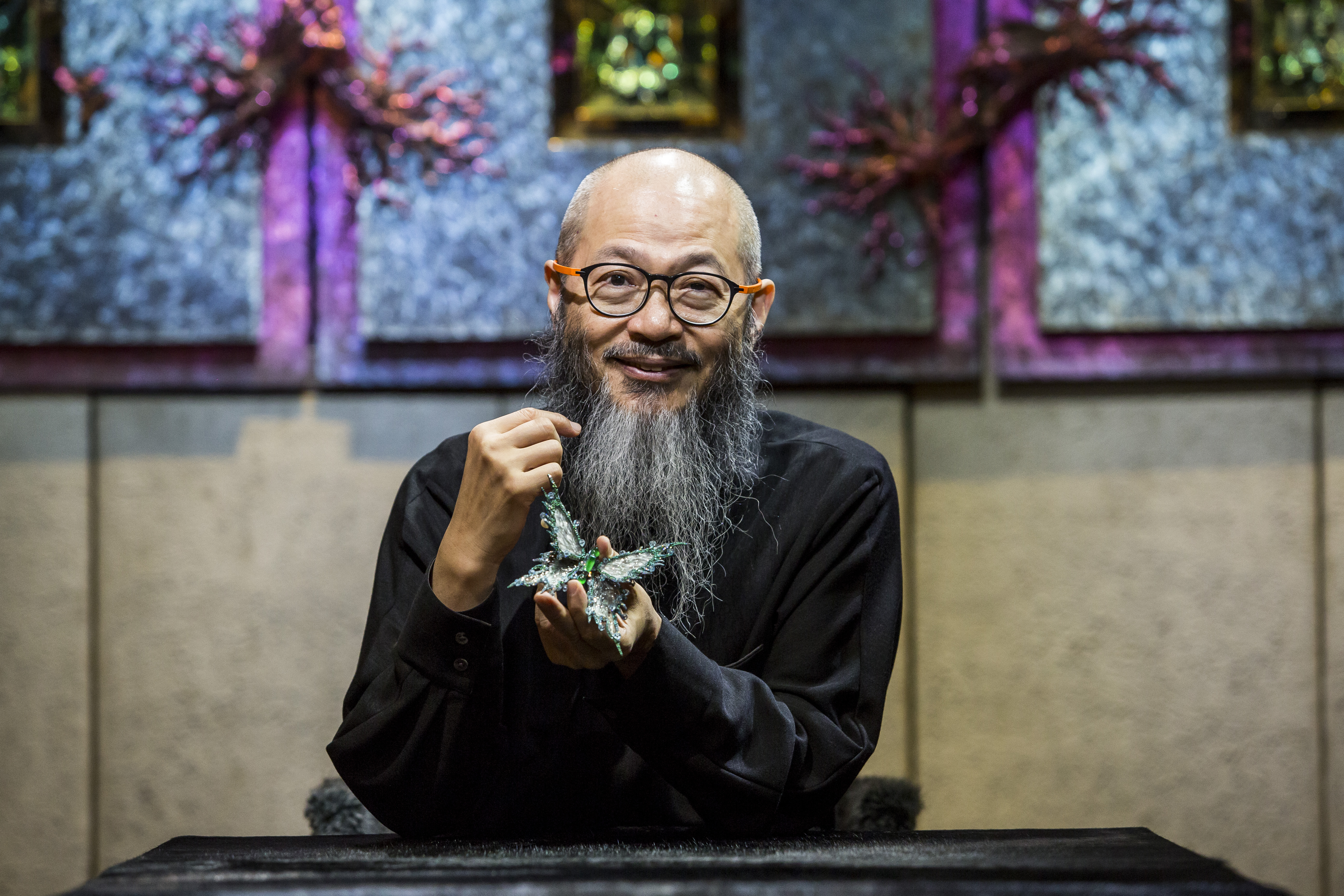 Christie’s exhibition Wallace Chan Jewellery creator