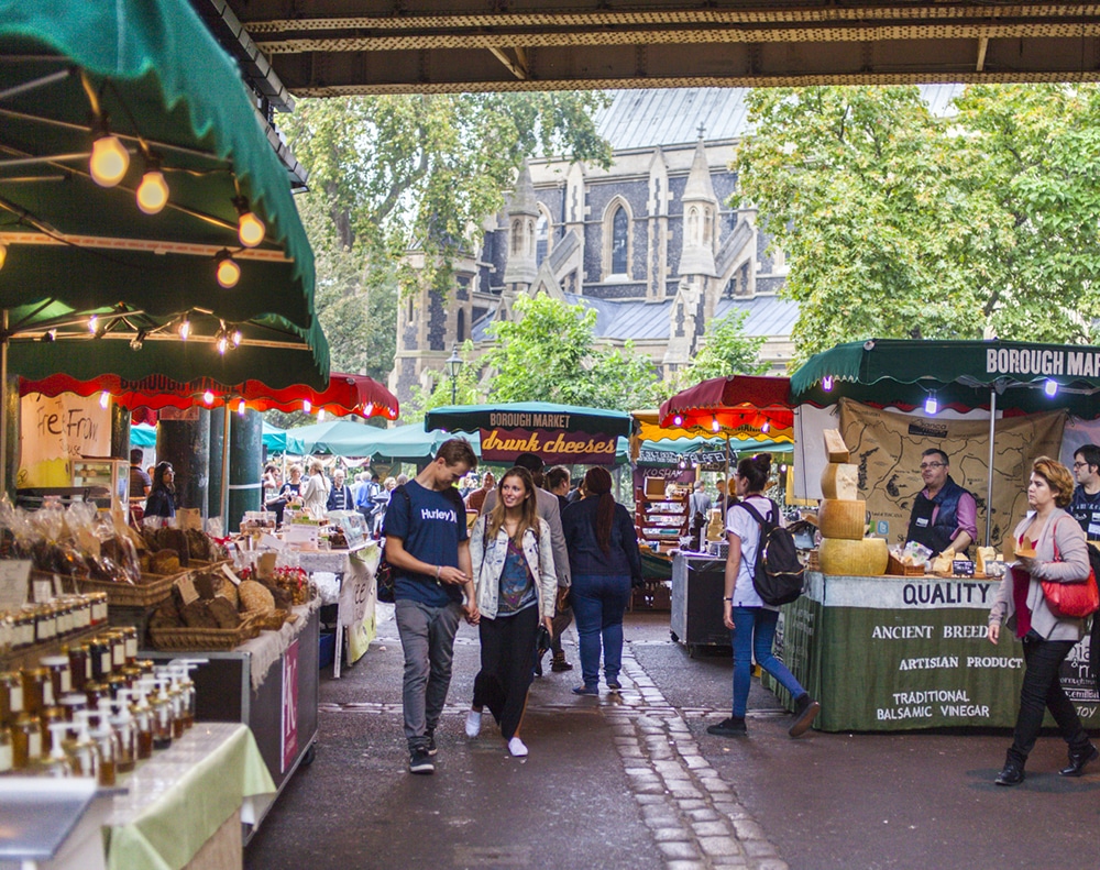 Best Food Markets London - Borough Market