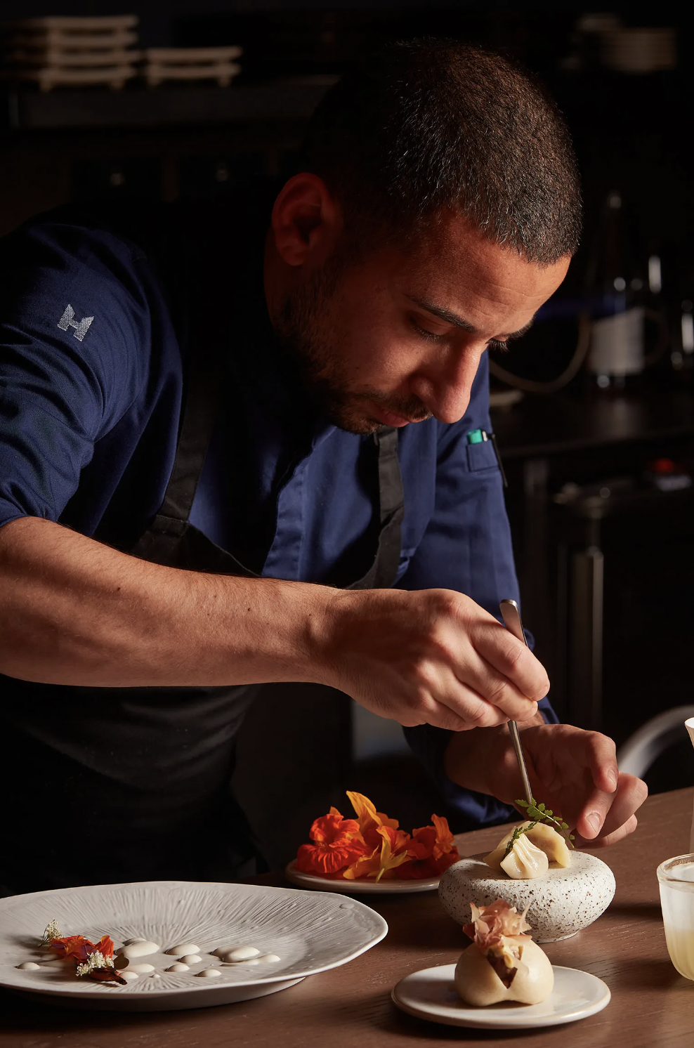 The Chef's Table Abajo, Humo Mayfair - Dish preparation