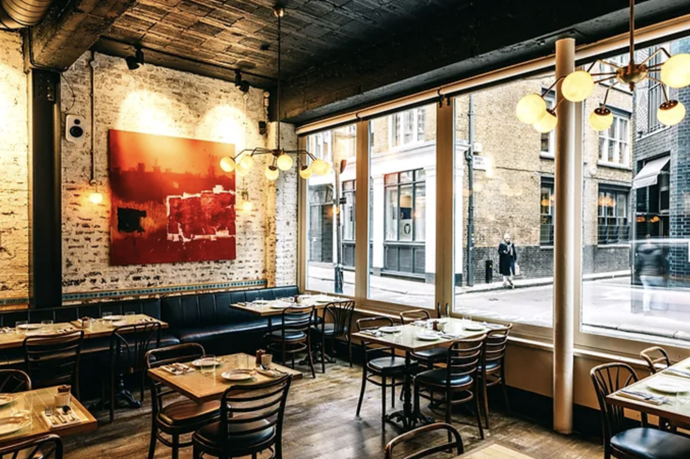 SPHERE's Best Luxury London Restaurants - Inside view of Yeni