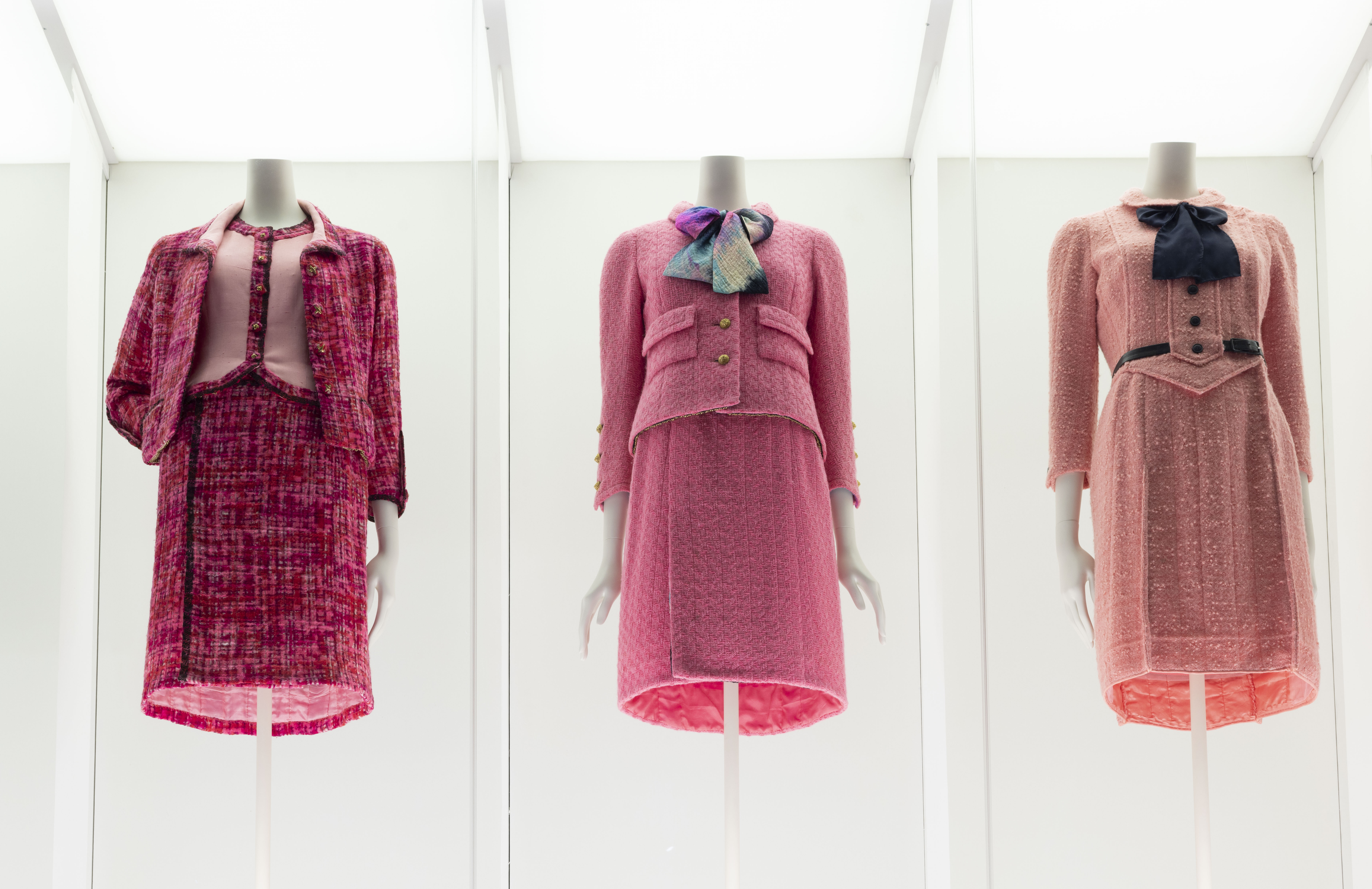 Gabrielle Chanel Fashion Manifesto - Pink Tweed Suits