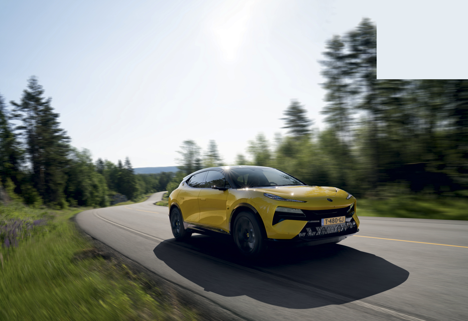 Lotus Eletre Launch - Sunny Yellow