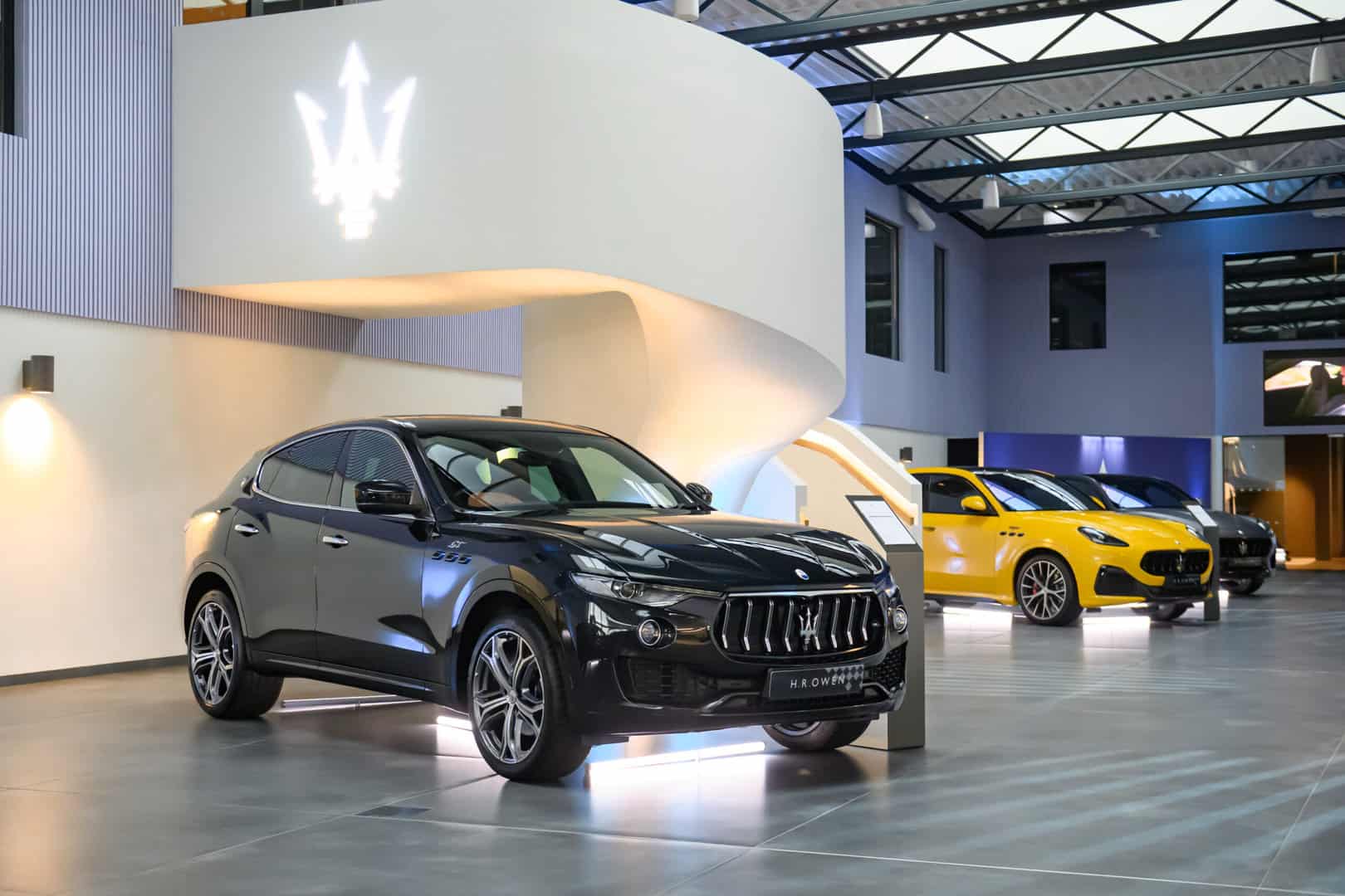 Maserati and David Beckham - The Showroom