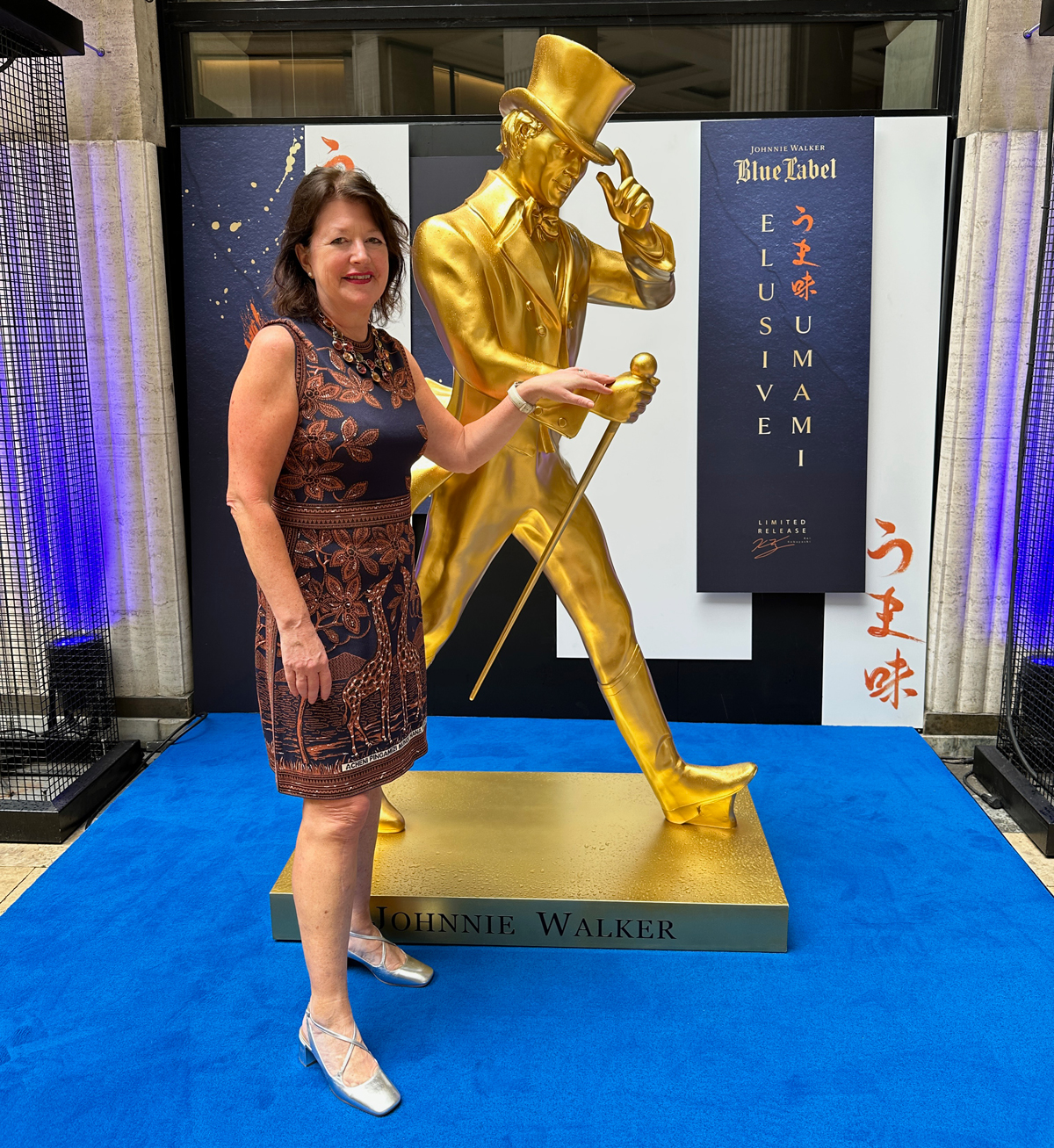 Johnnie Walker Blue Label Elusive Umami - Lisa Barnard at the release 