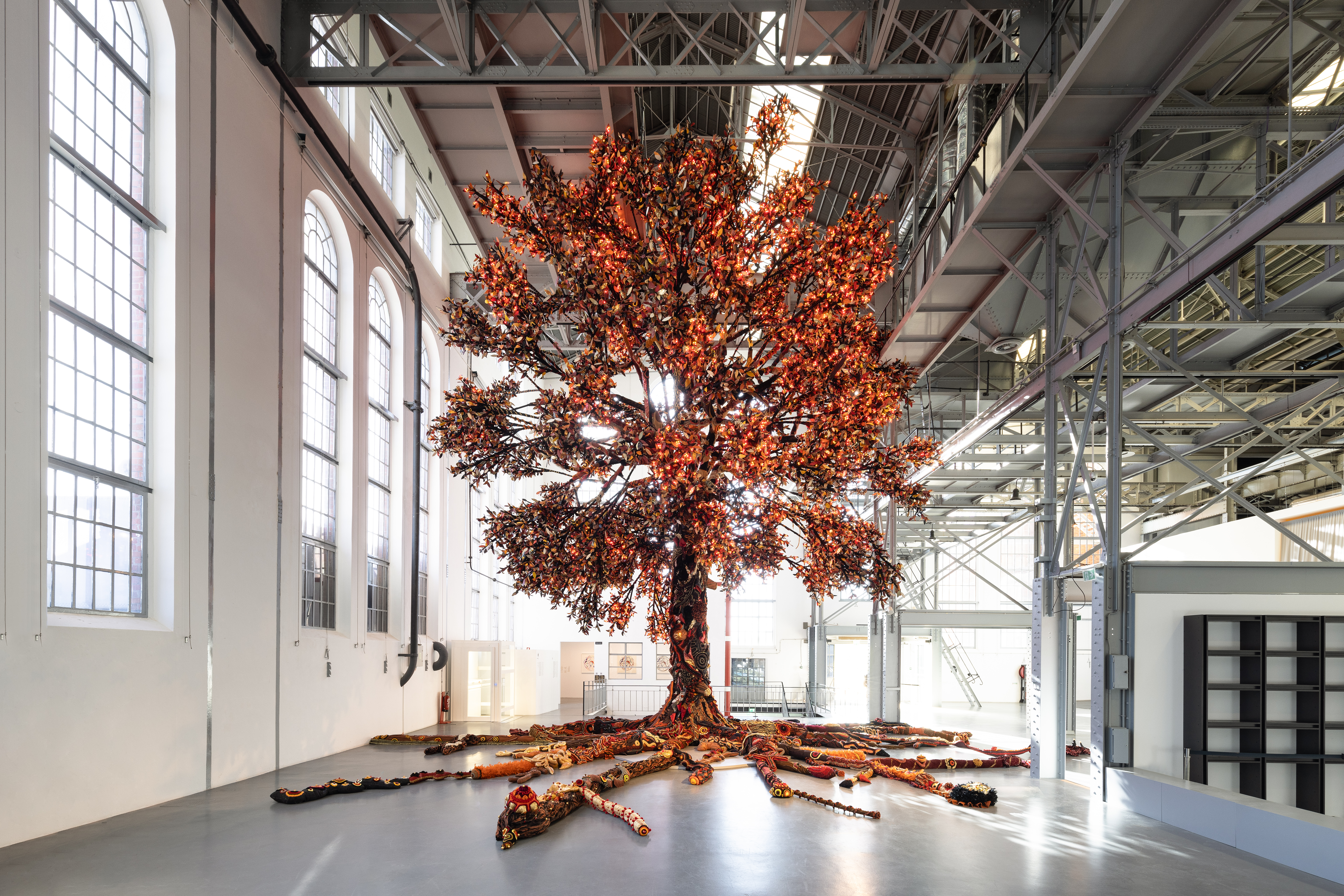 Joana Vasconcelos' Plug-In at MAAT - Tree of Life
