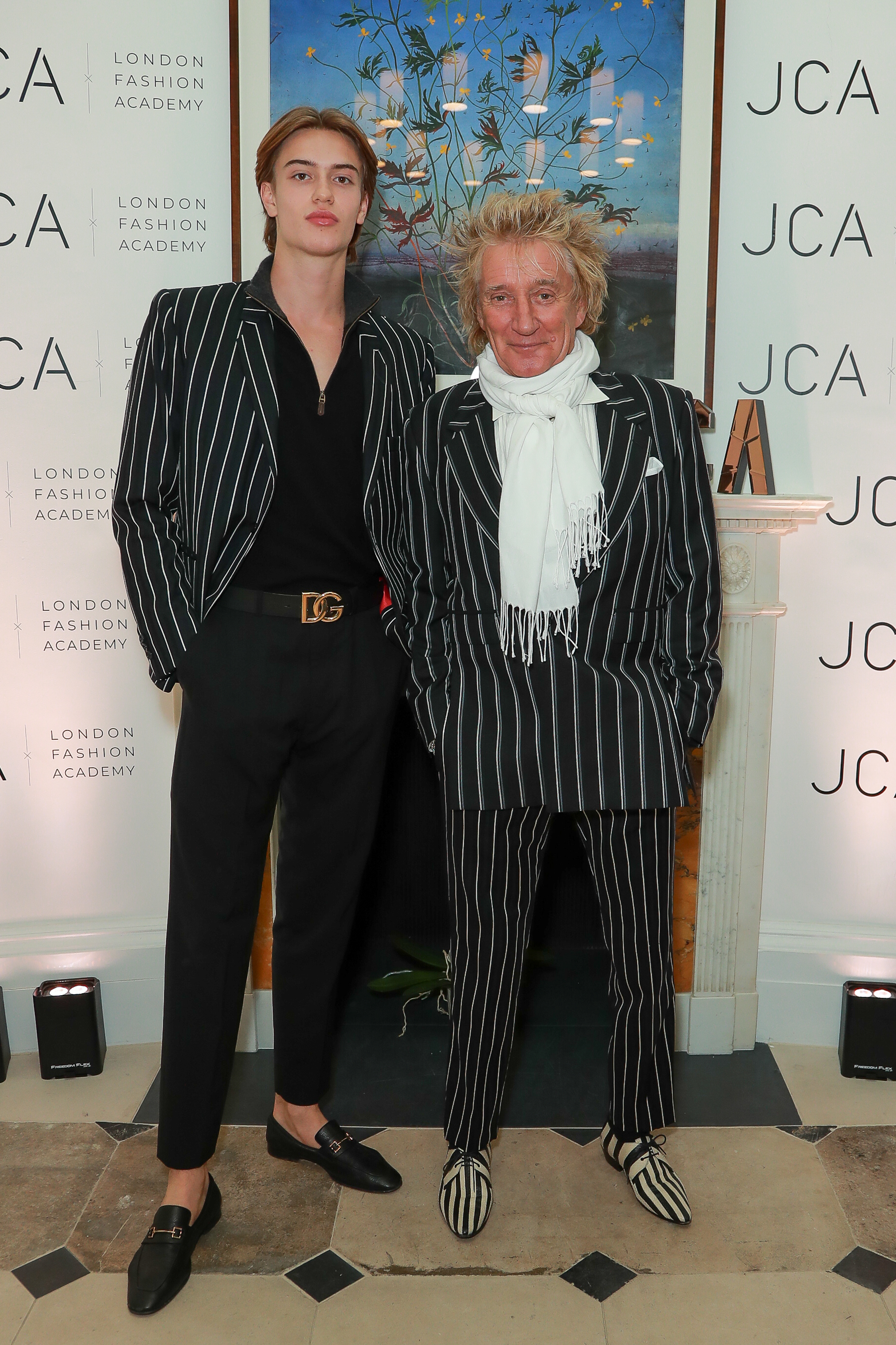 JCA London Fashion Academy MA collections, Jimmy Choo - Rod Stewart and Son