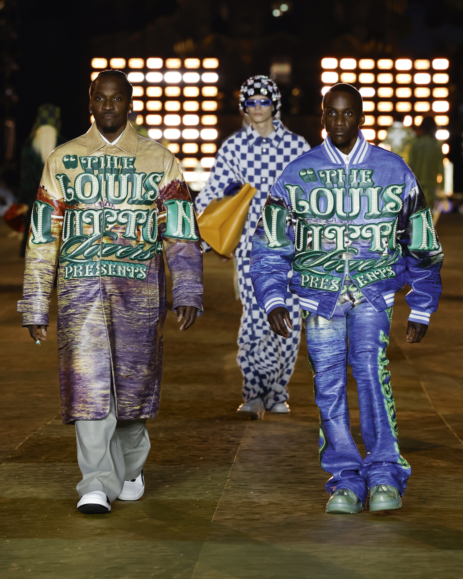 The Best Moments from Pharrell Williams' Debut Louis Vuitton Fashion Show