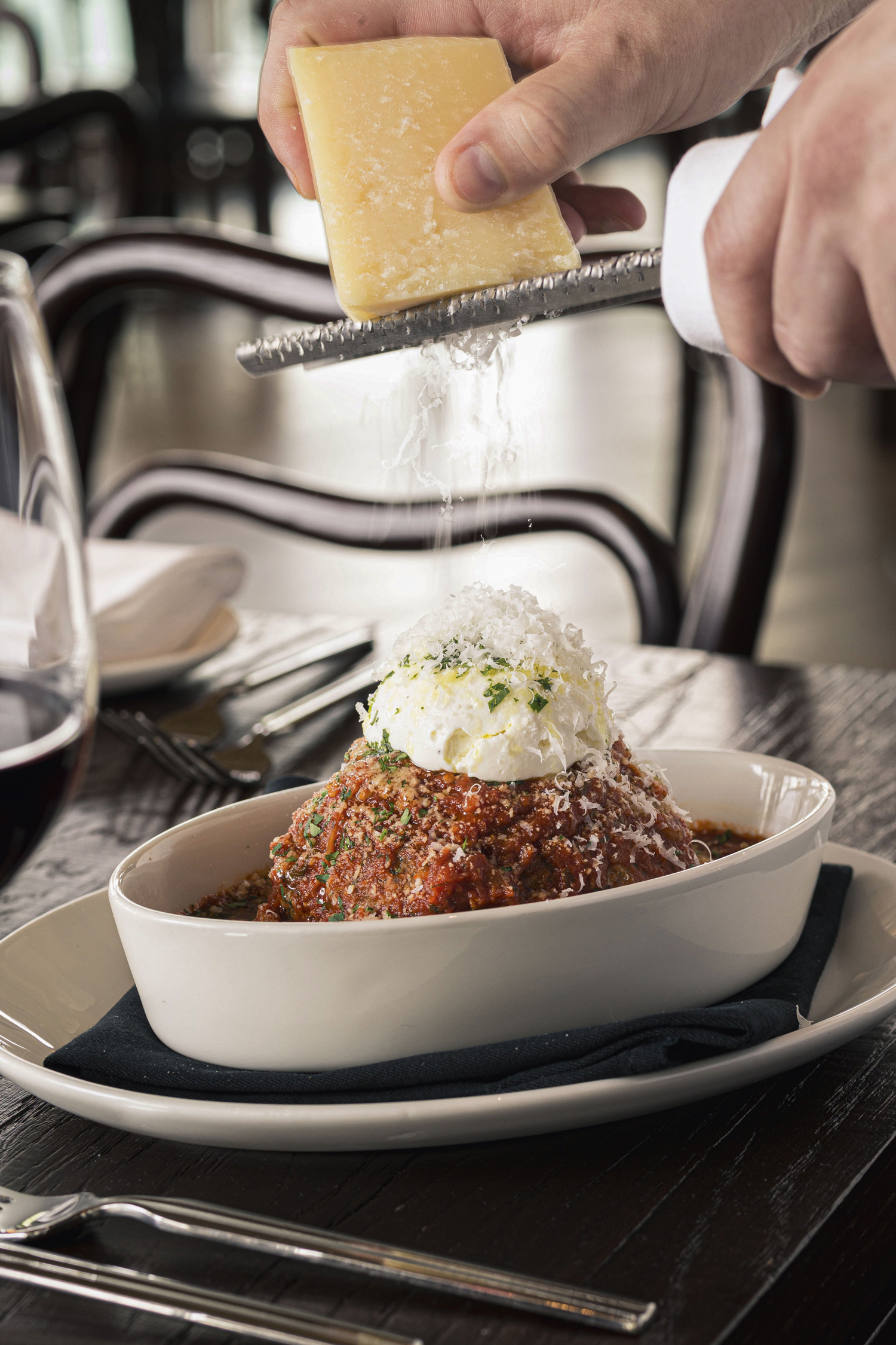 Exclusive Hotel Restaurants London  - Lavo Wagyu Beef Meatball