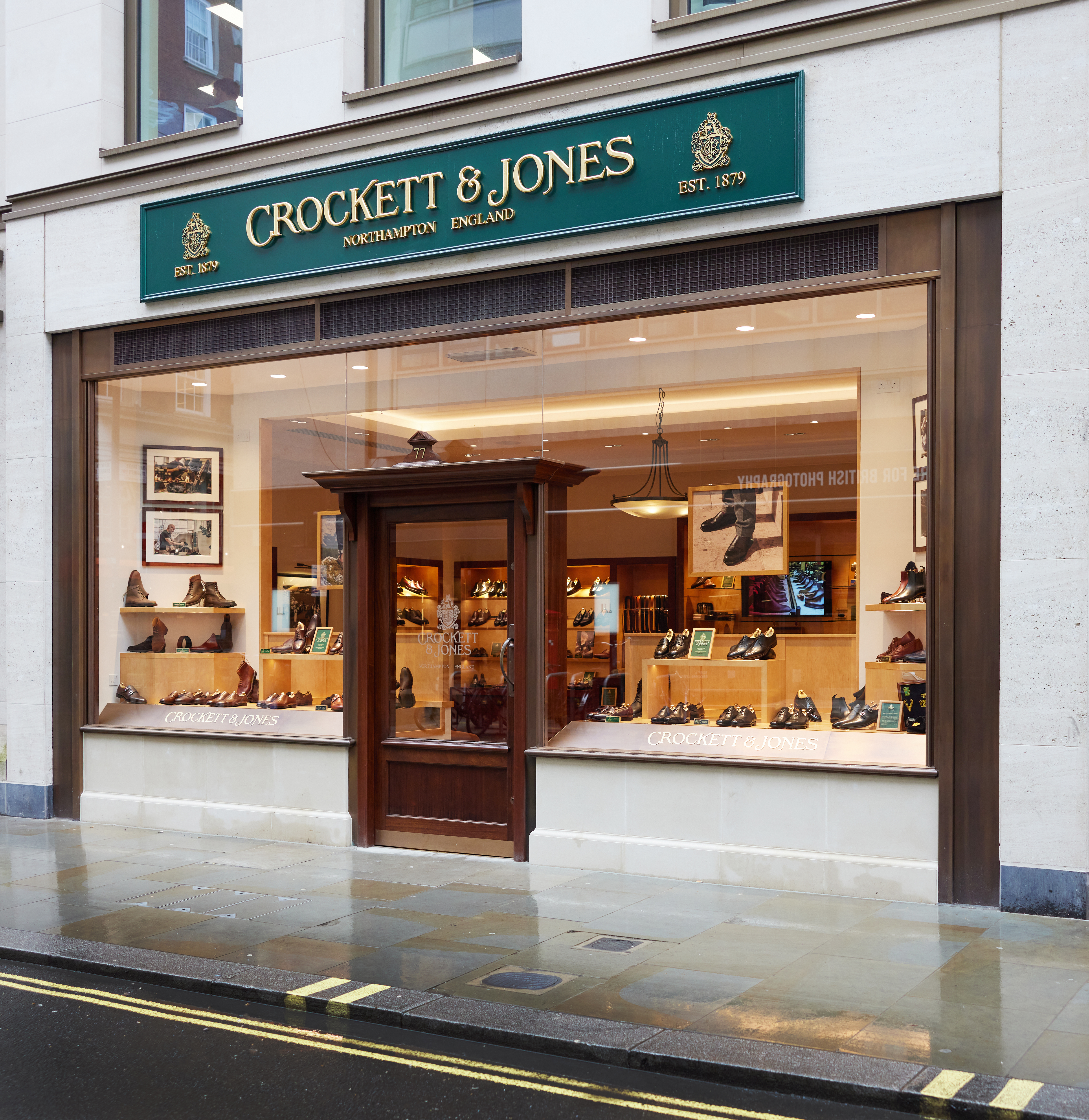 Crockett & Jones 77 Jermyn Street - store front