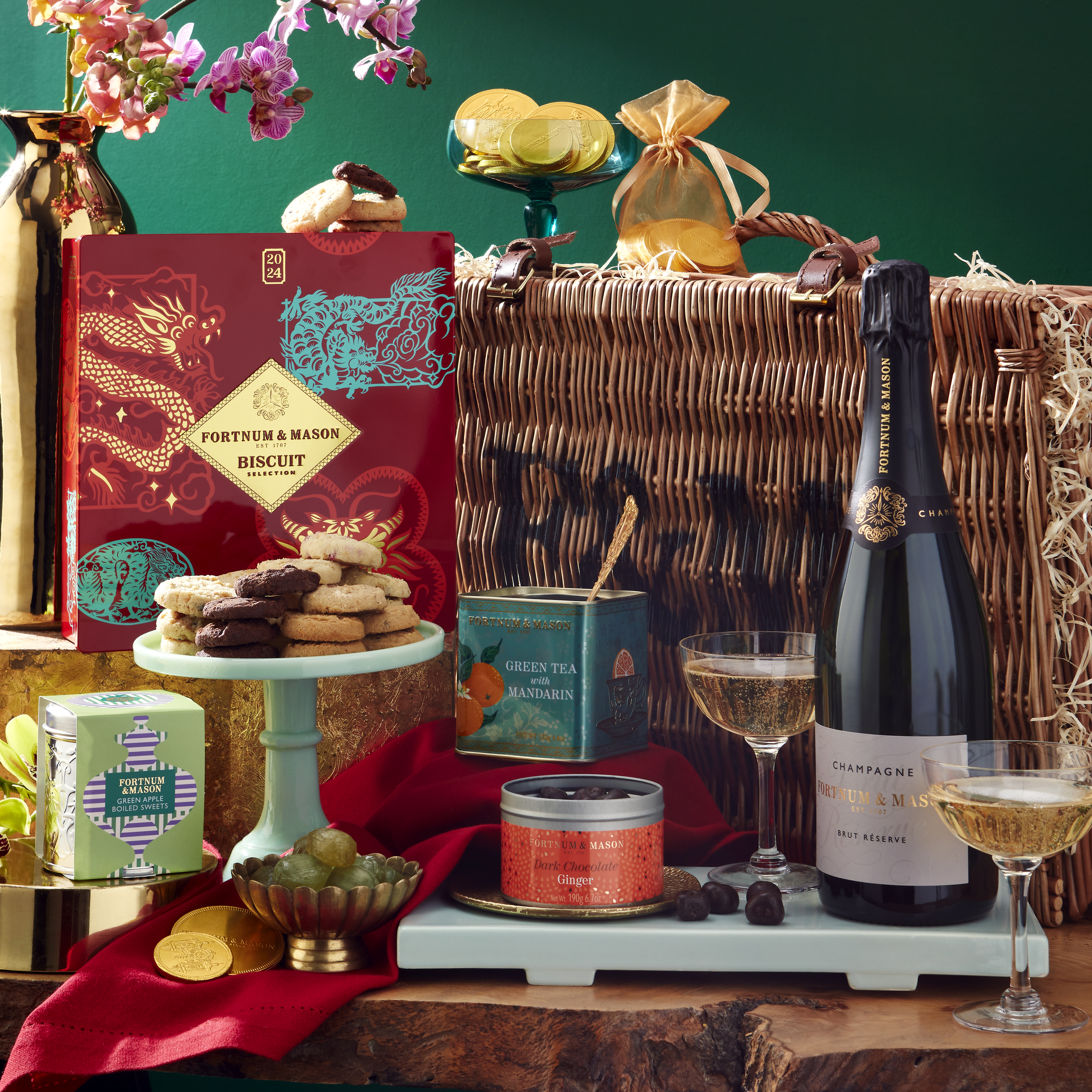 Luxury Gifts Lunar New Year 2024 - Fortnum and Mason Lunar New Year Hamper