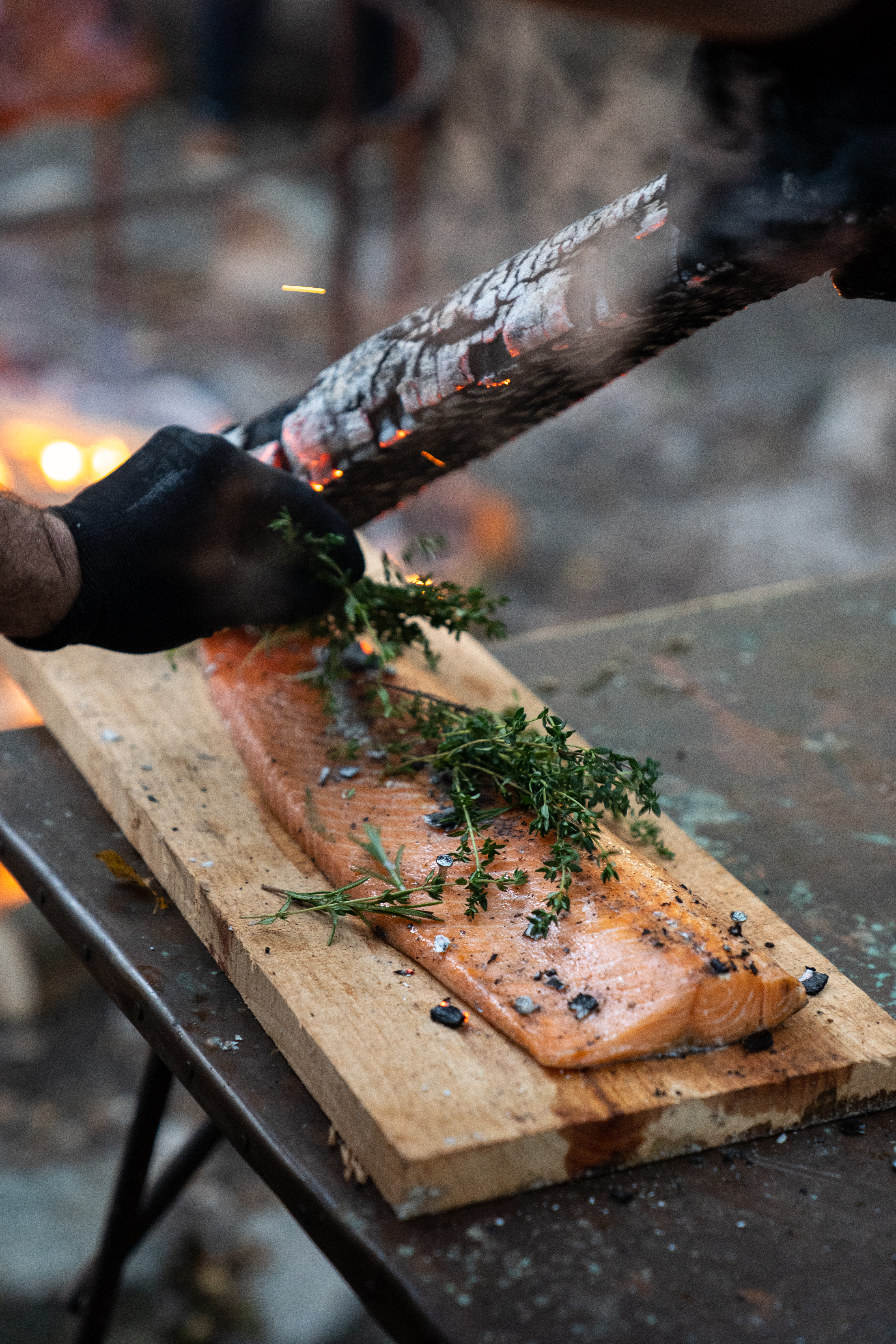 YOXMAN Wilderness Reserve - salmon dish