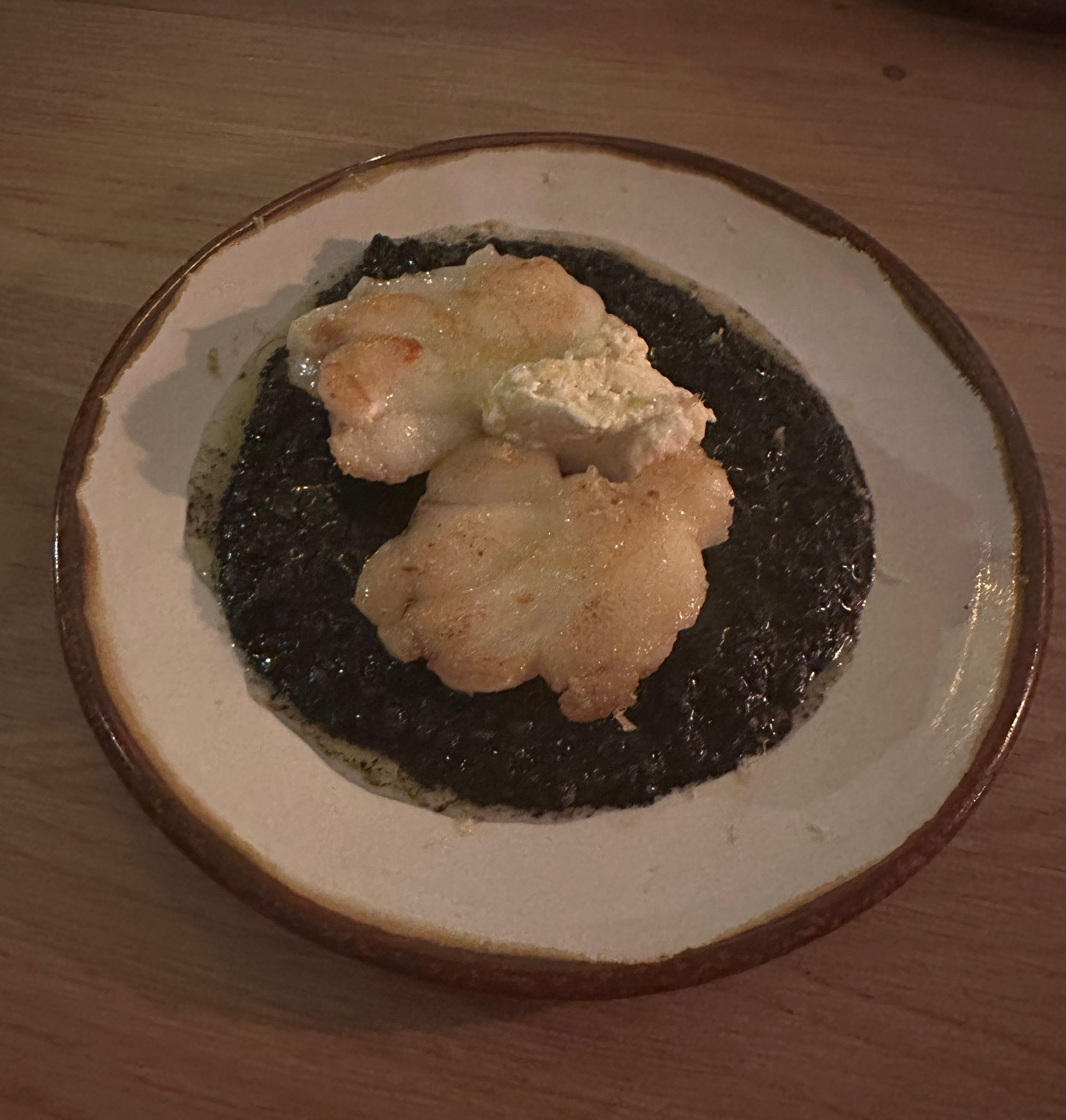 Morchella restaurant, Exmouth Market, Perilla, New Restaurant - Monkfish and Cuttlefish