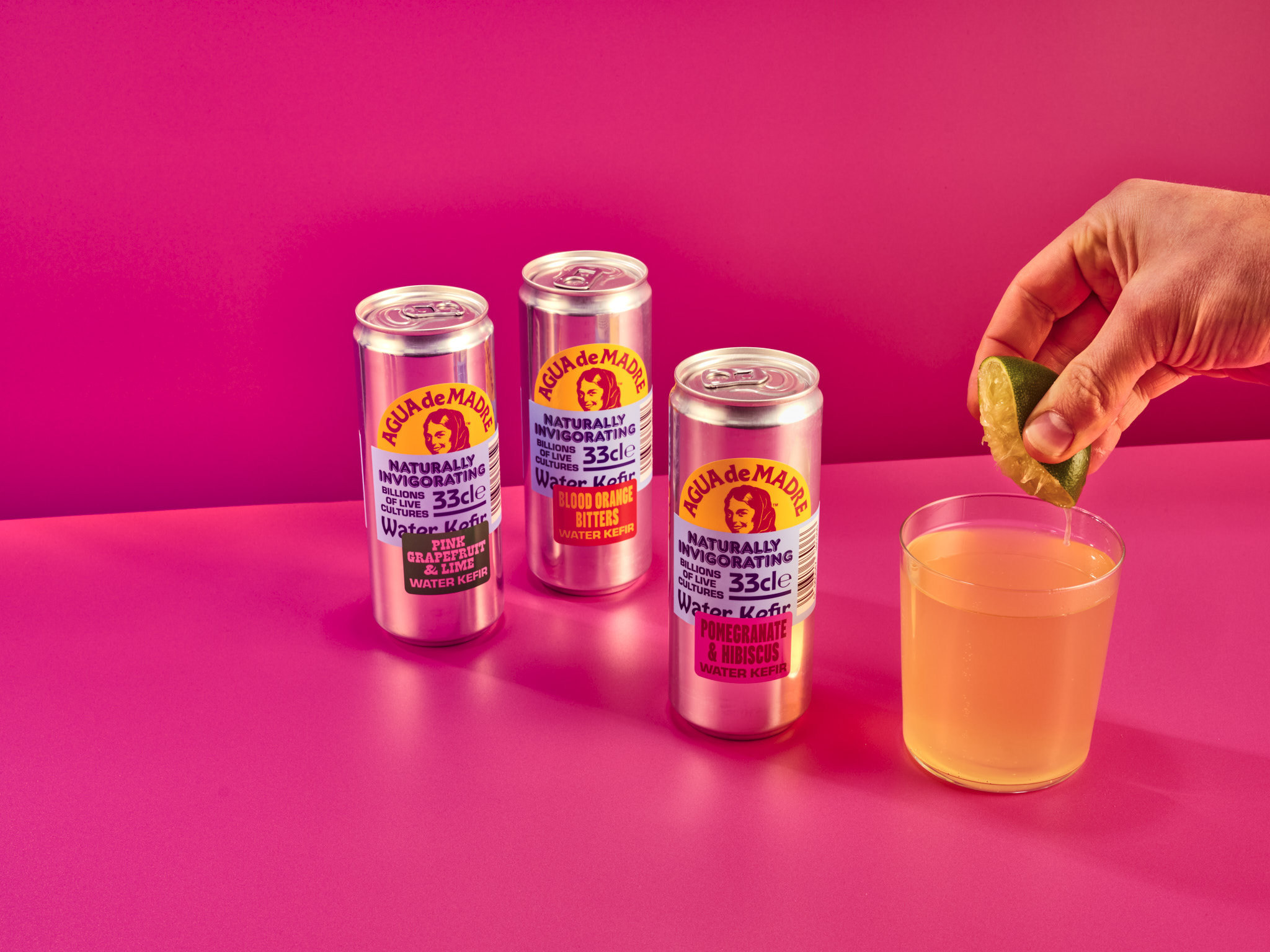 Agua De Madre Water Kefir - flavours