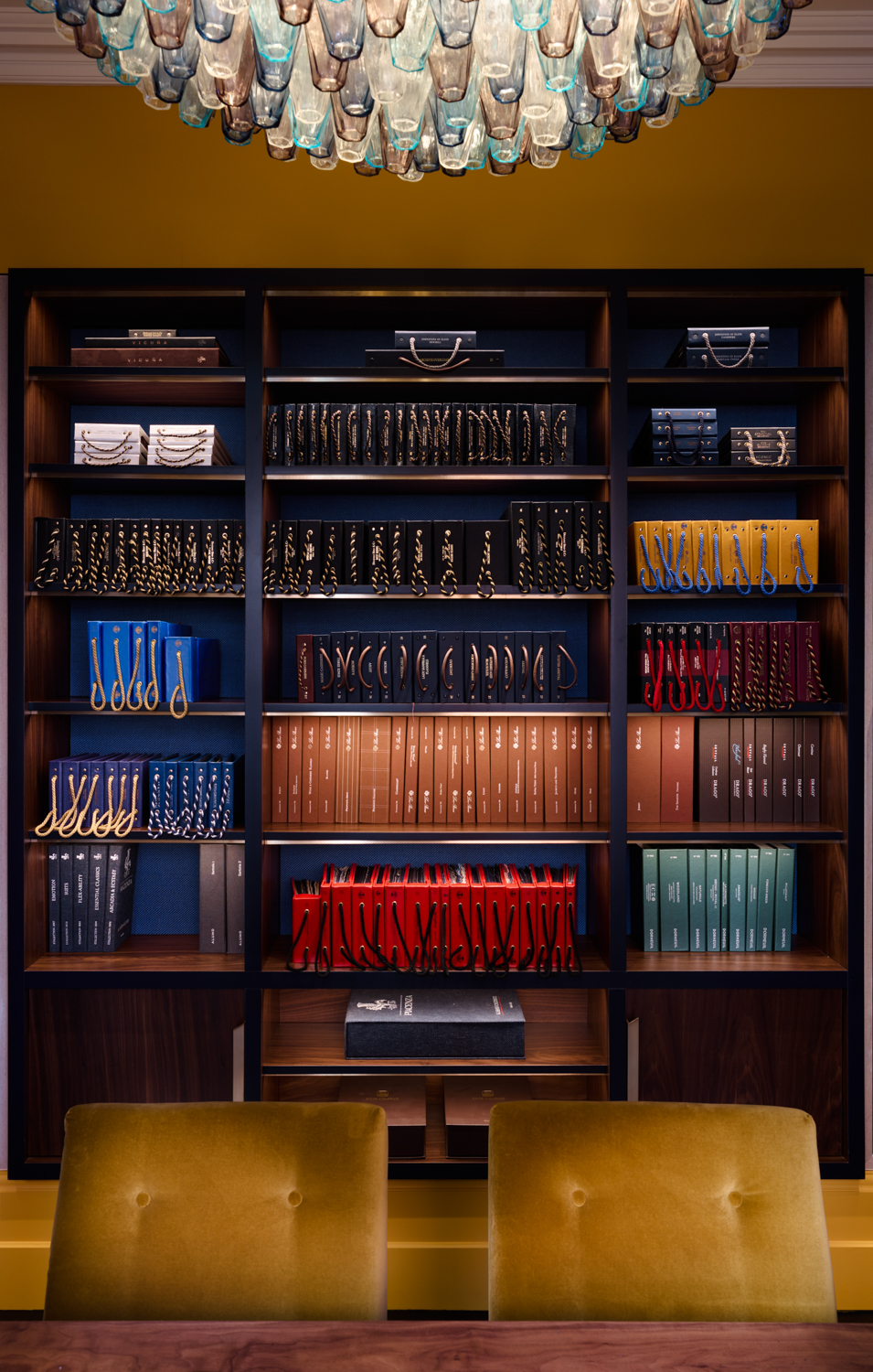 House of Richard James - fabric Bookcase