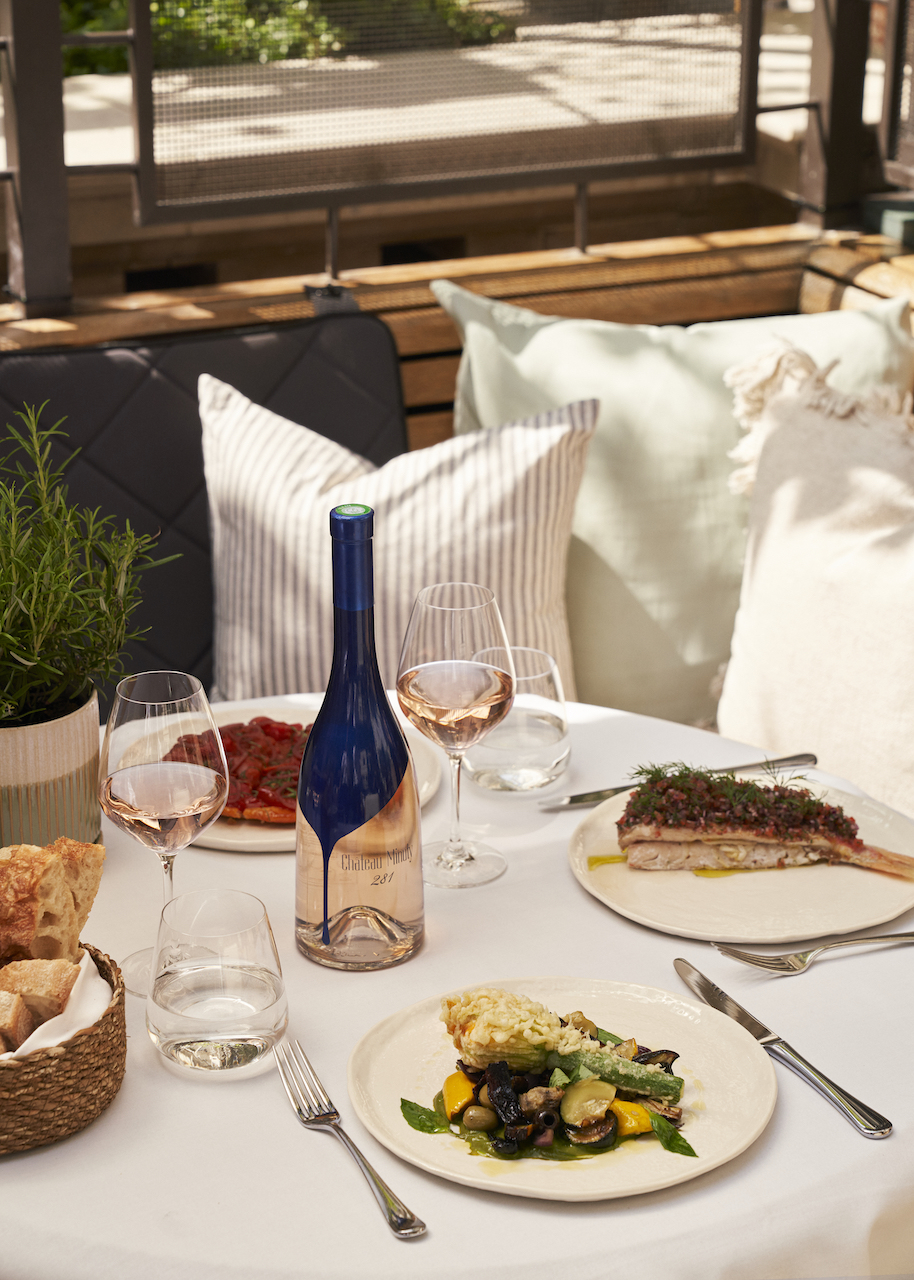 Villa Minuty Rosewood London - main dishes