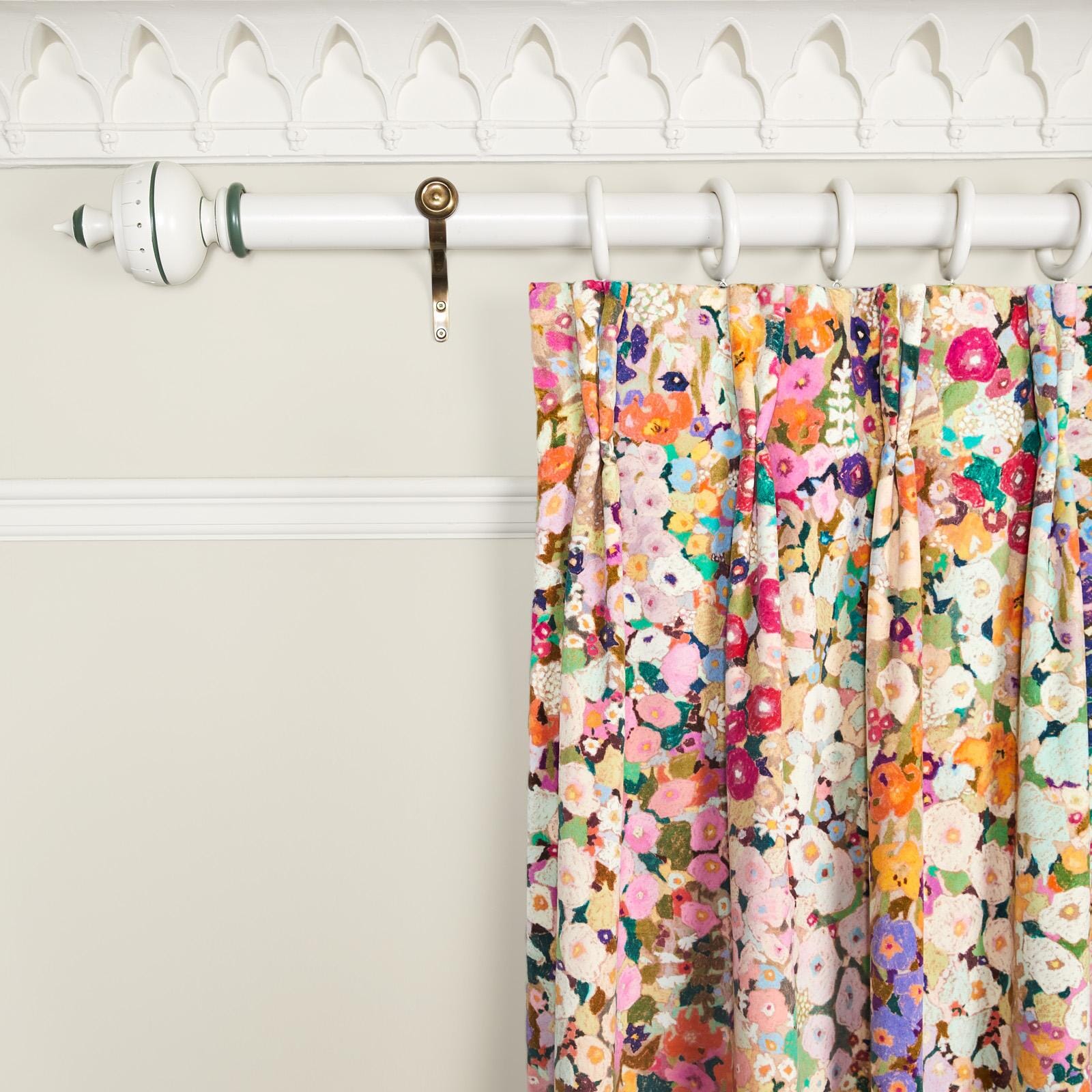 Home Decor Summer 2024 - Hollyhocks Curtains