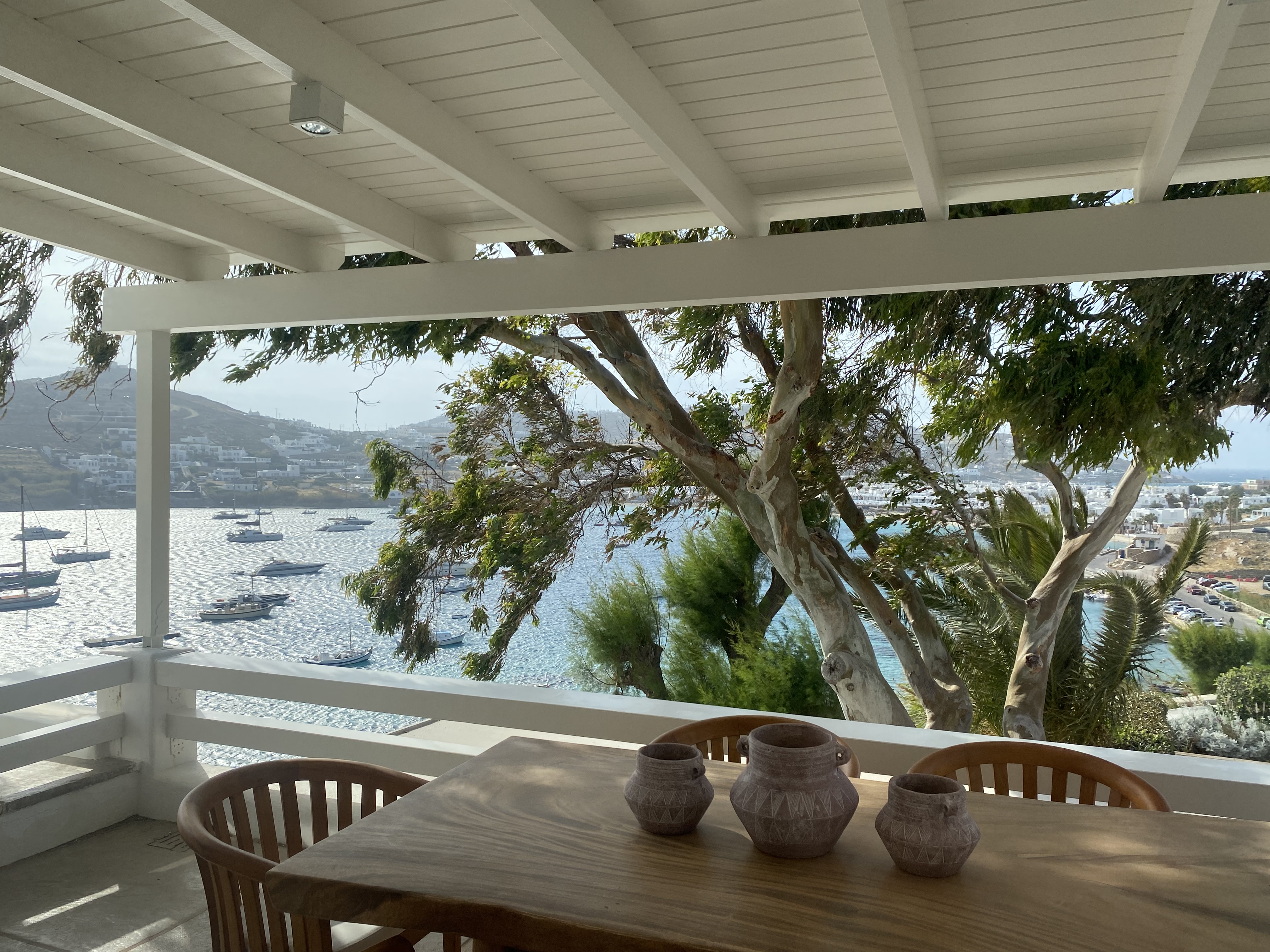 Villa view, Santa Marina Mykonos