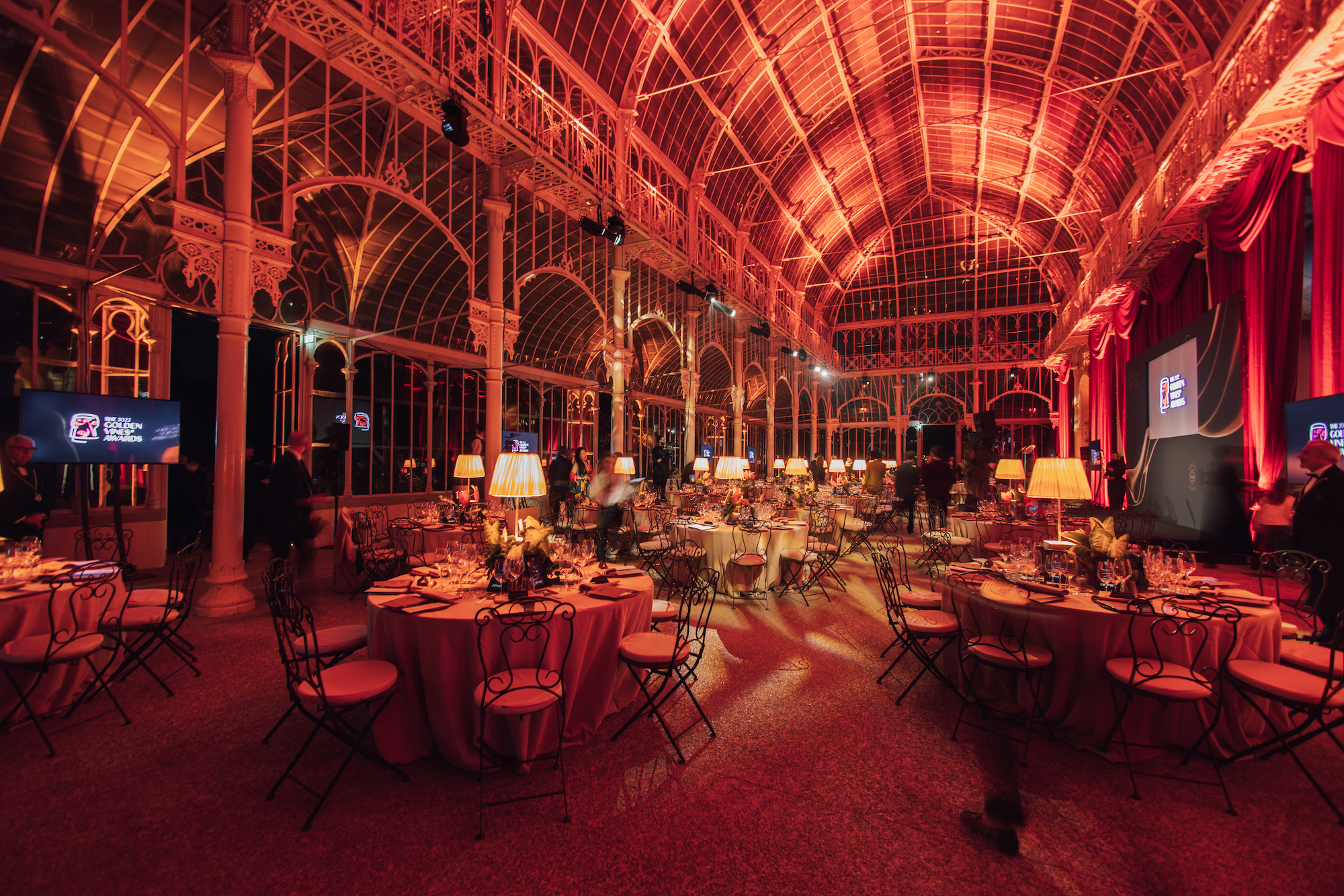 Golden Vines - red ballroom dinner Golden Vines - red ballroom dinner
