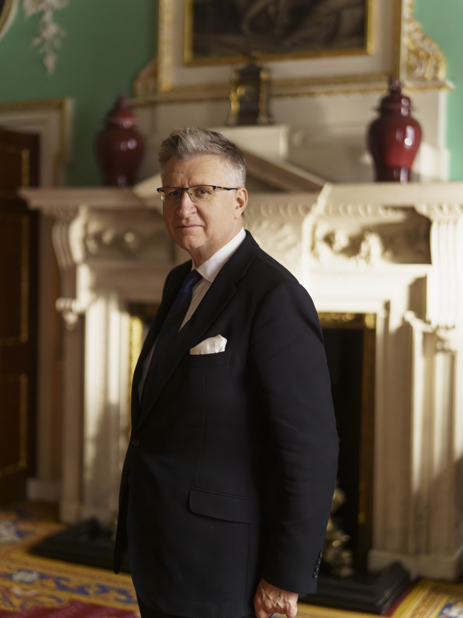 Lord Mayor of Vity of London Alastair King at Mansion House