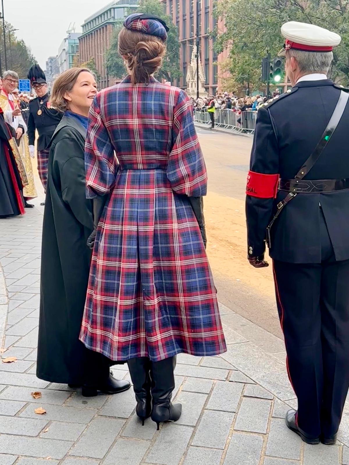 Lord Mayor's Show 2024 - Florence King Tweed Dress