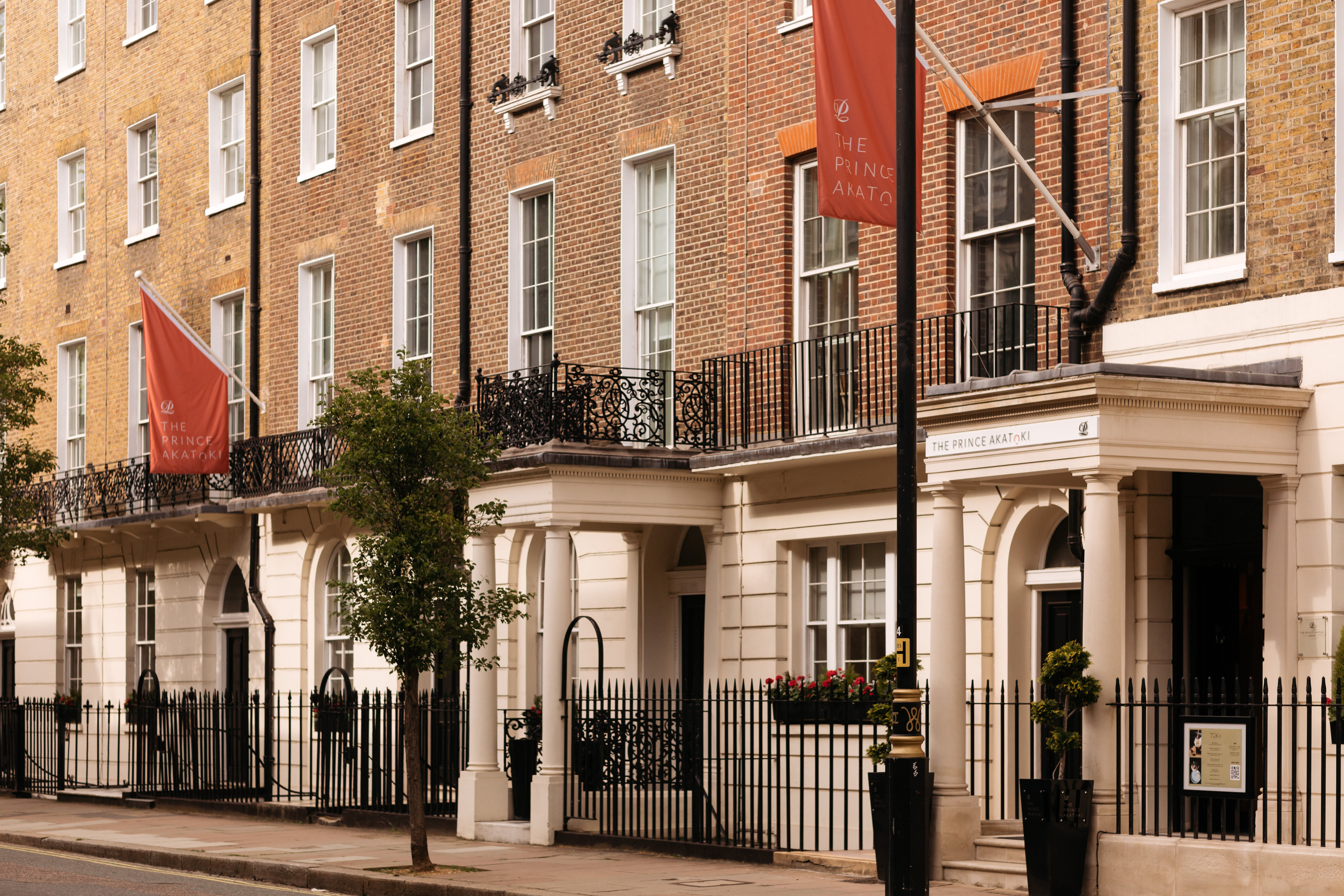 The exterior of The Prince Akatoki , your next stop for a luxury 24 hours in Marylebone.