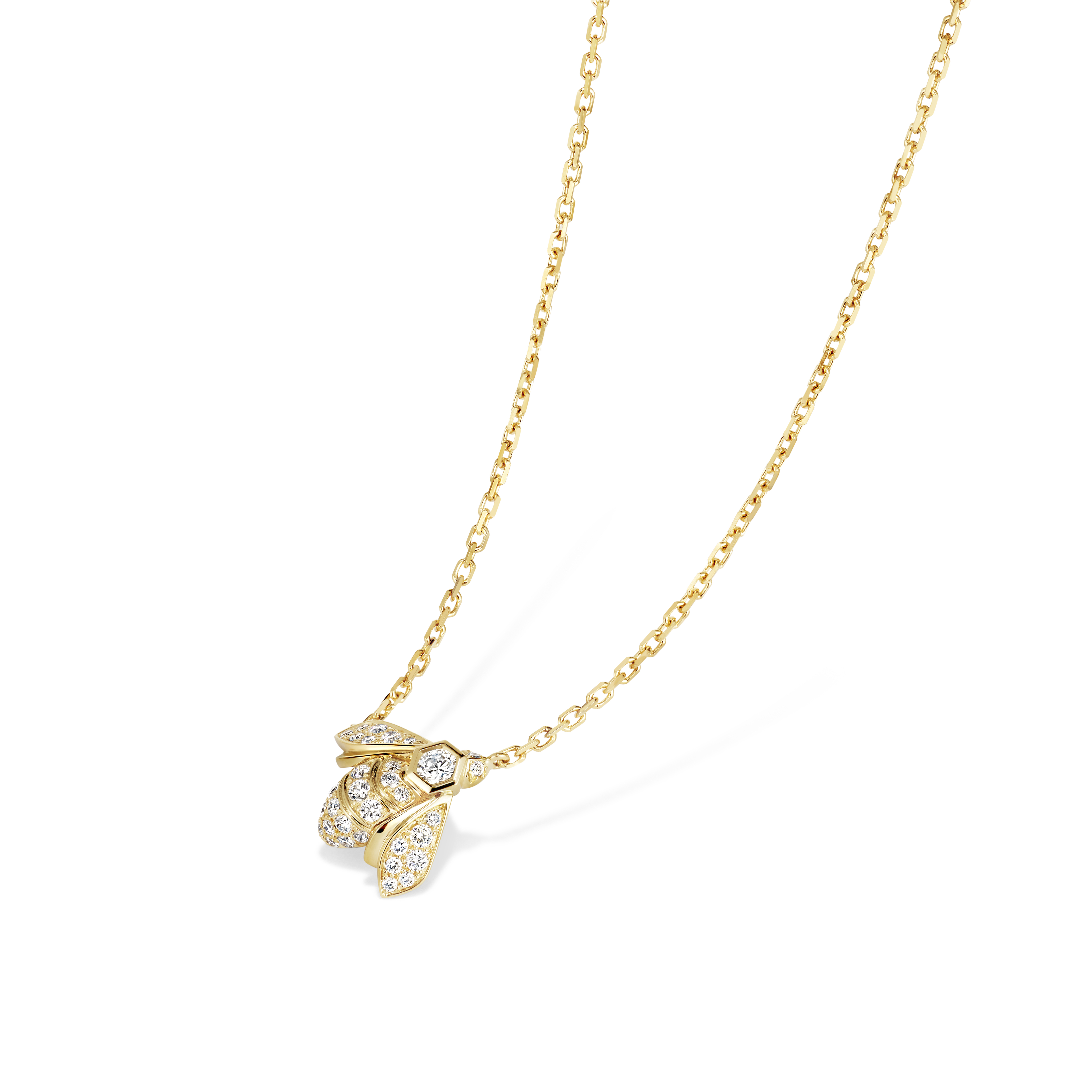 Talismans High Jewellery - Chaumet honeycomb pendant