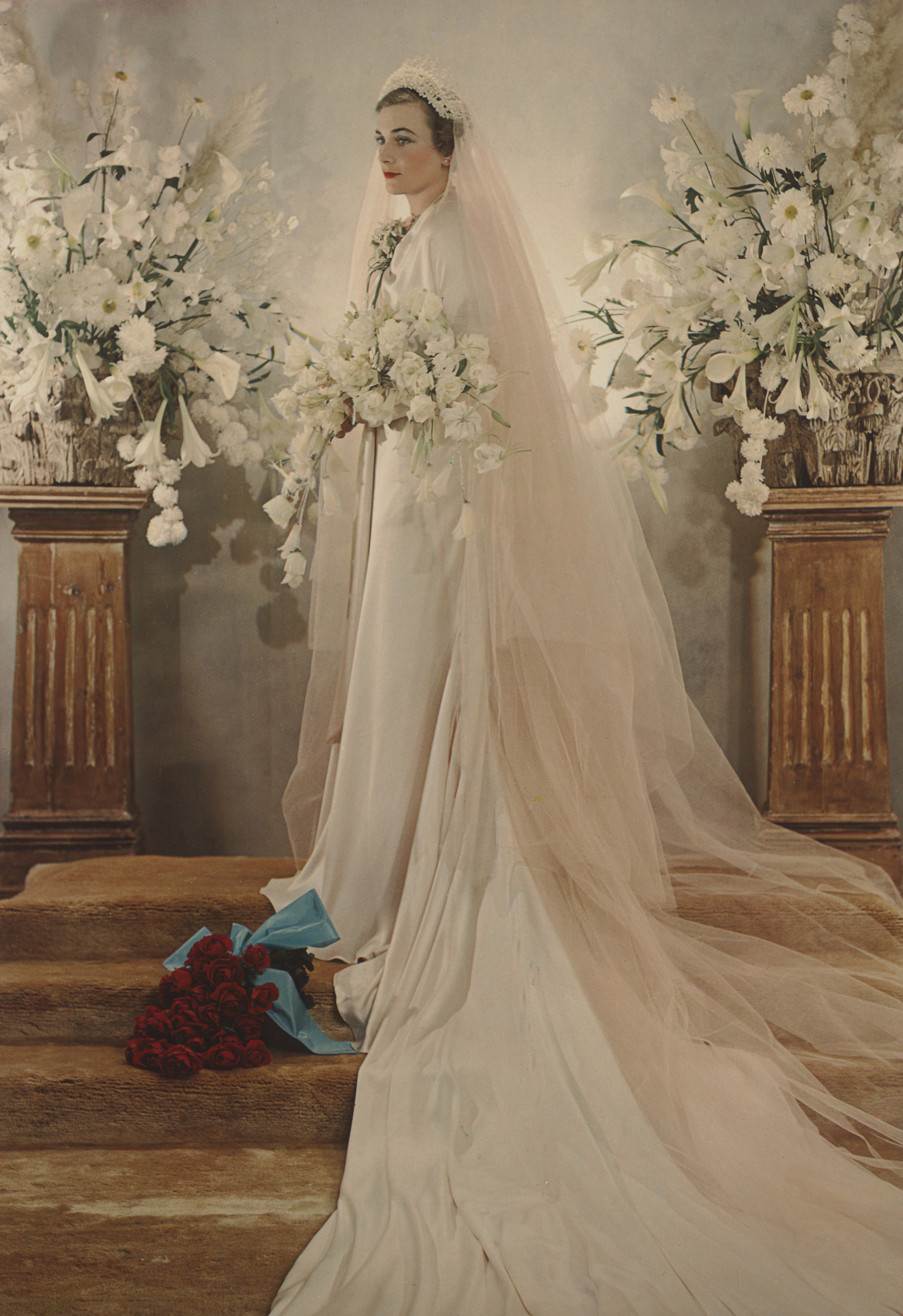 One Hundred Years of Royal Photographs - Yevonde captures the Duchess of Gloucester in her wedding gown