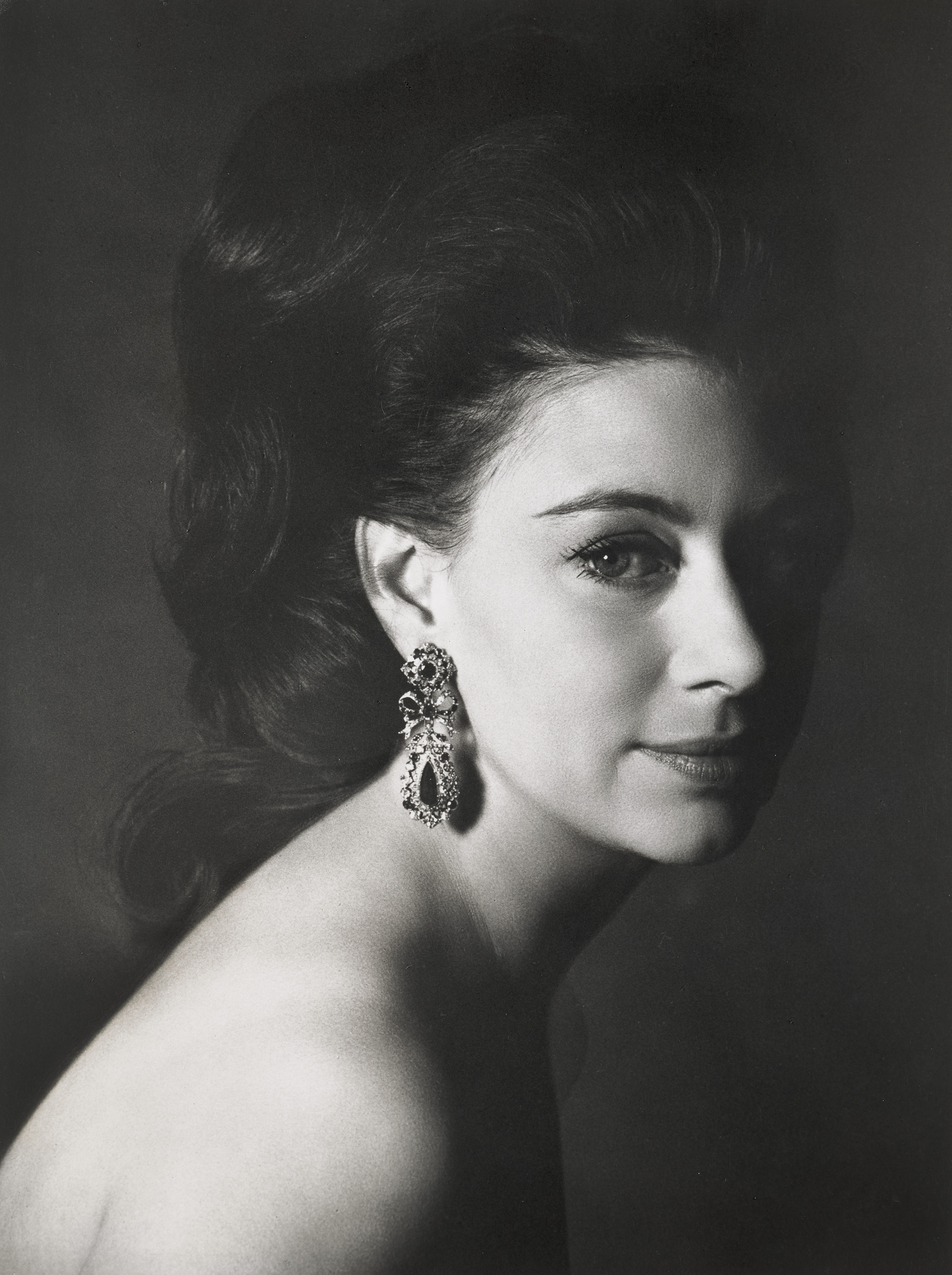 One Hundred Years of Royal Photographs - 1967 portrait of Princess Margaret by her husband Lord Snowdon