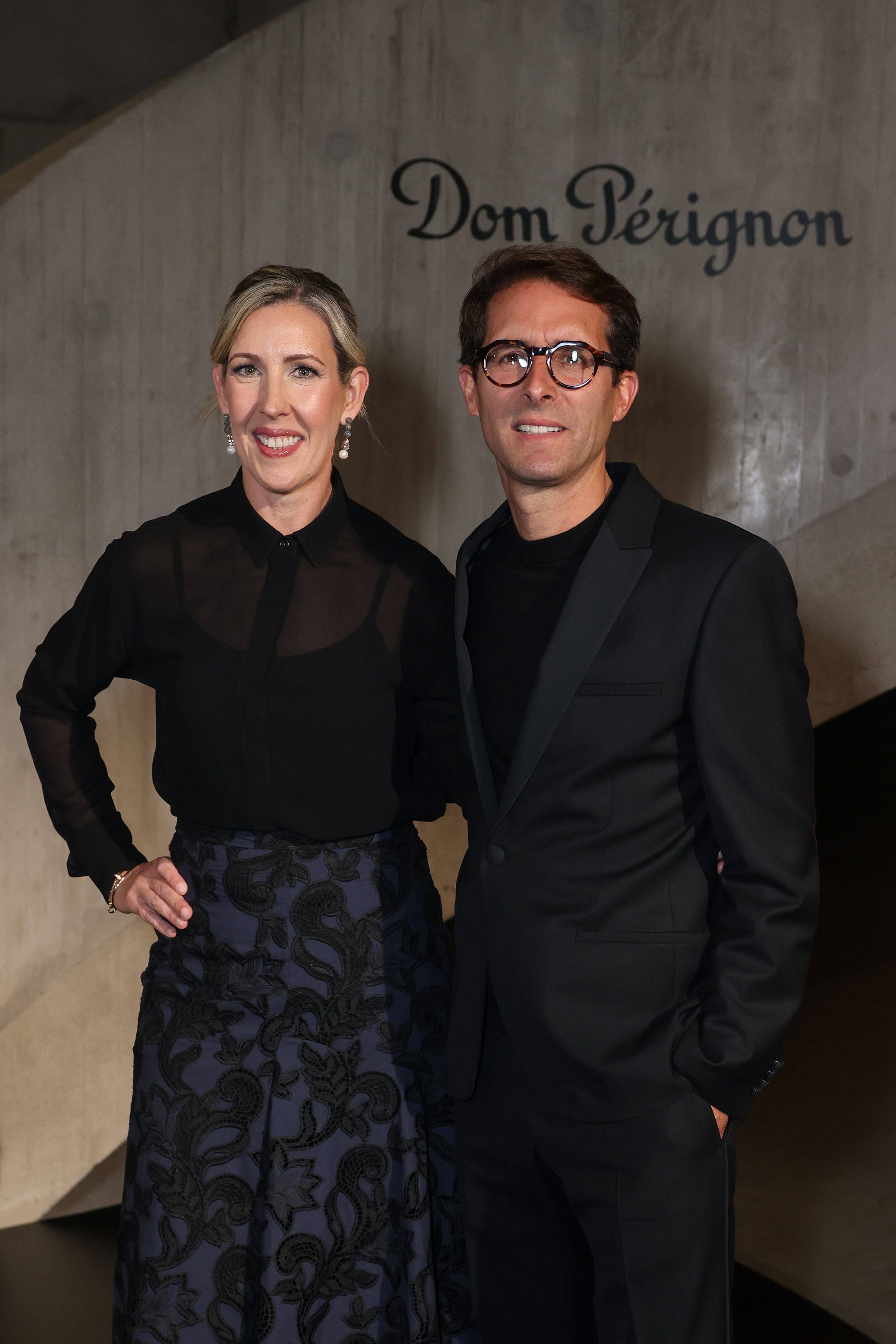 Clare Smyth and Vincent Chaperon at the launch of the New Chapter of Dom Pérignon.