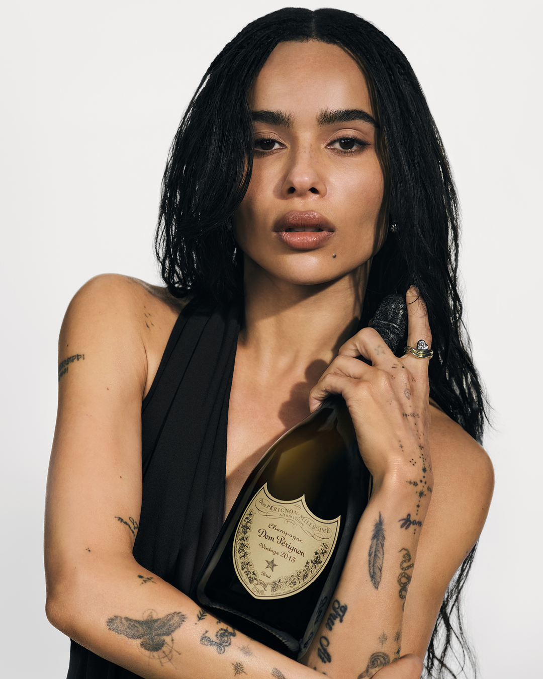 New Chapter Dom Pérignon - Portrait of Zoë Kravitz by photgrapher Collier Schorr